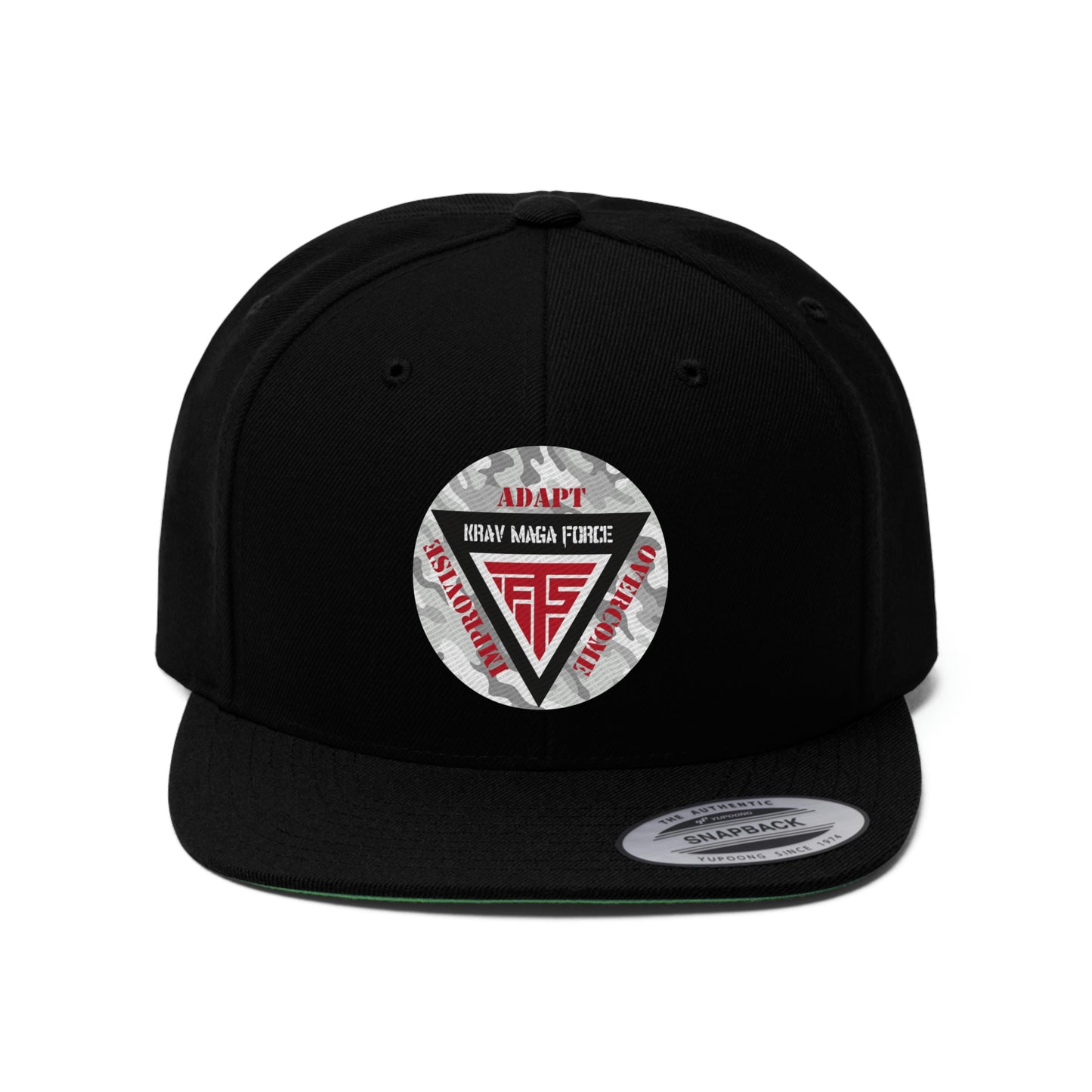 Krav Maga Force Unisex Flat Bill Hat