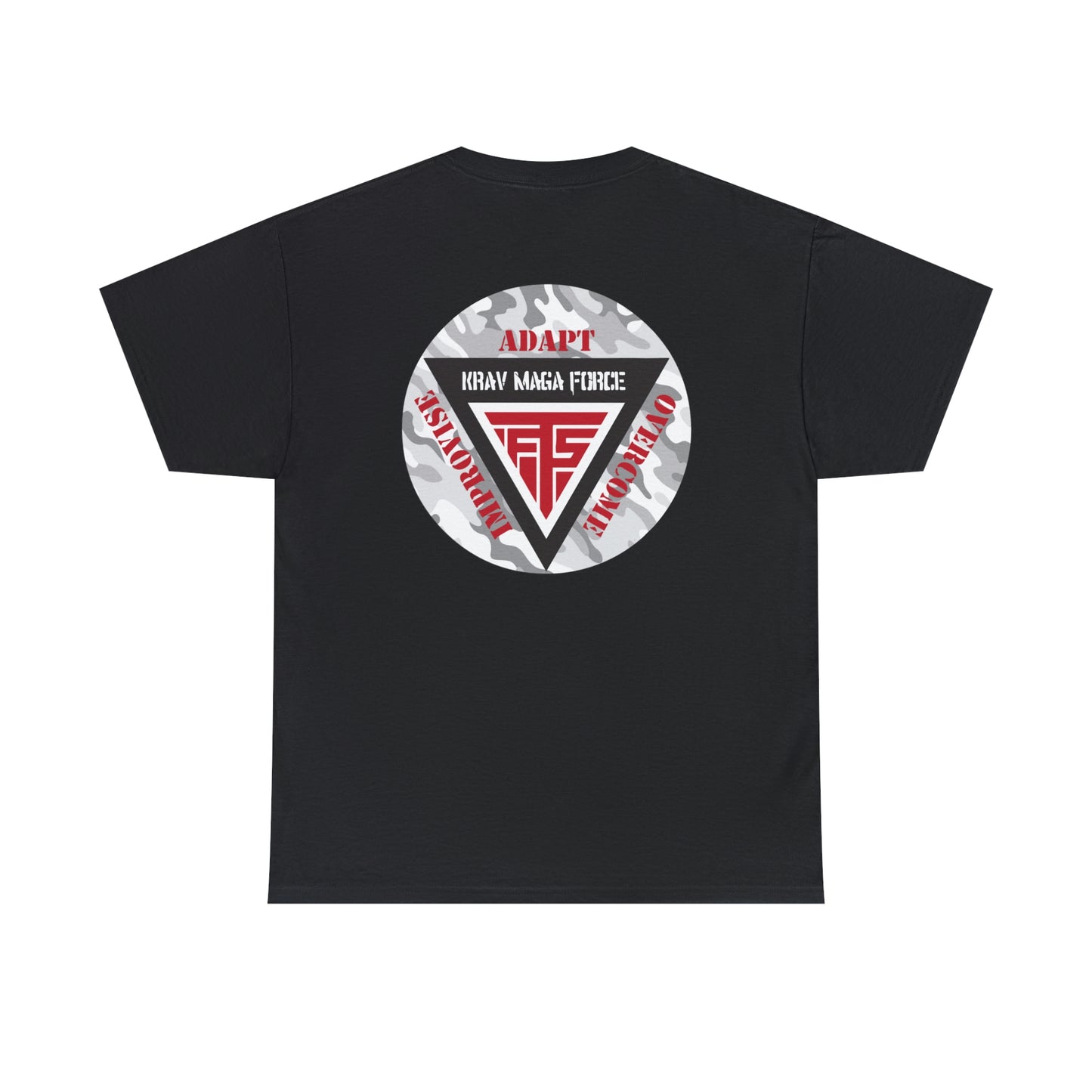 Krav Maga Force ( combo number system ) Unisex Heavy Cotton Tee