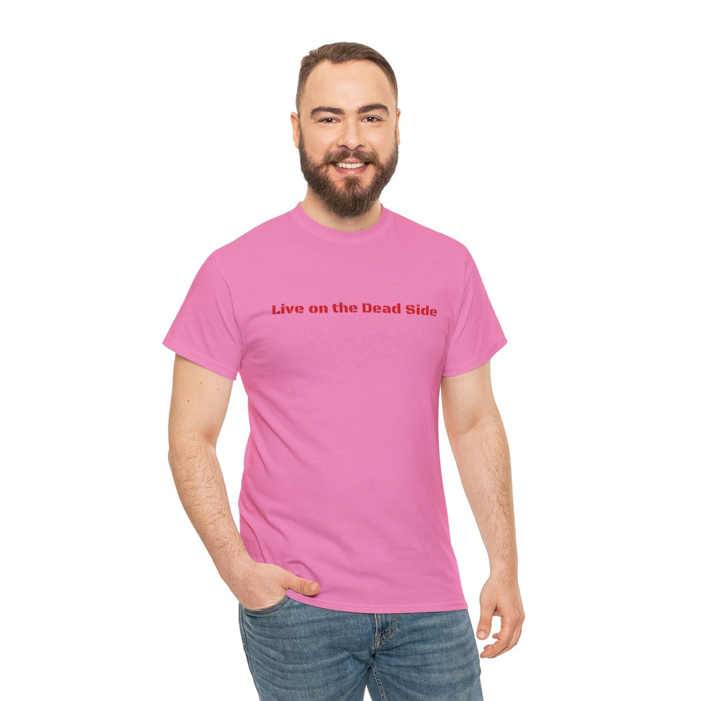 Copy of Copy of Krav Maga Force ( Live on the Dead side ) Unisex Heavy Cotton Tee