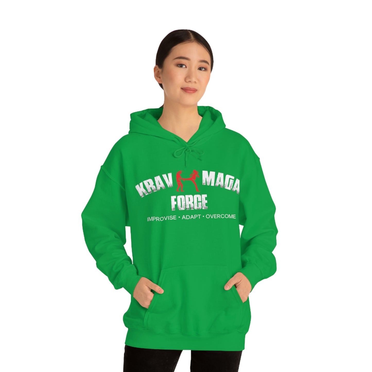 Krav Maga Force Unisex Heavy Blend™ Hooded Sweatshirt