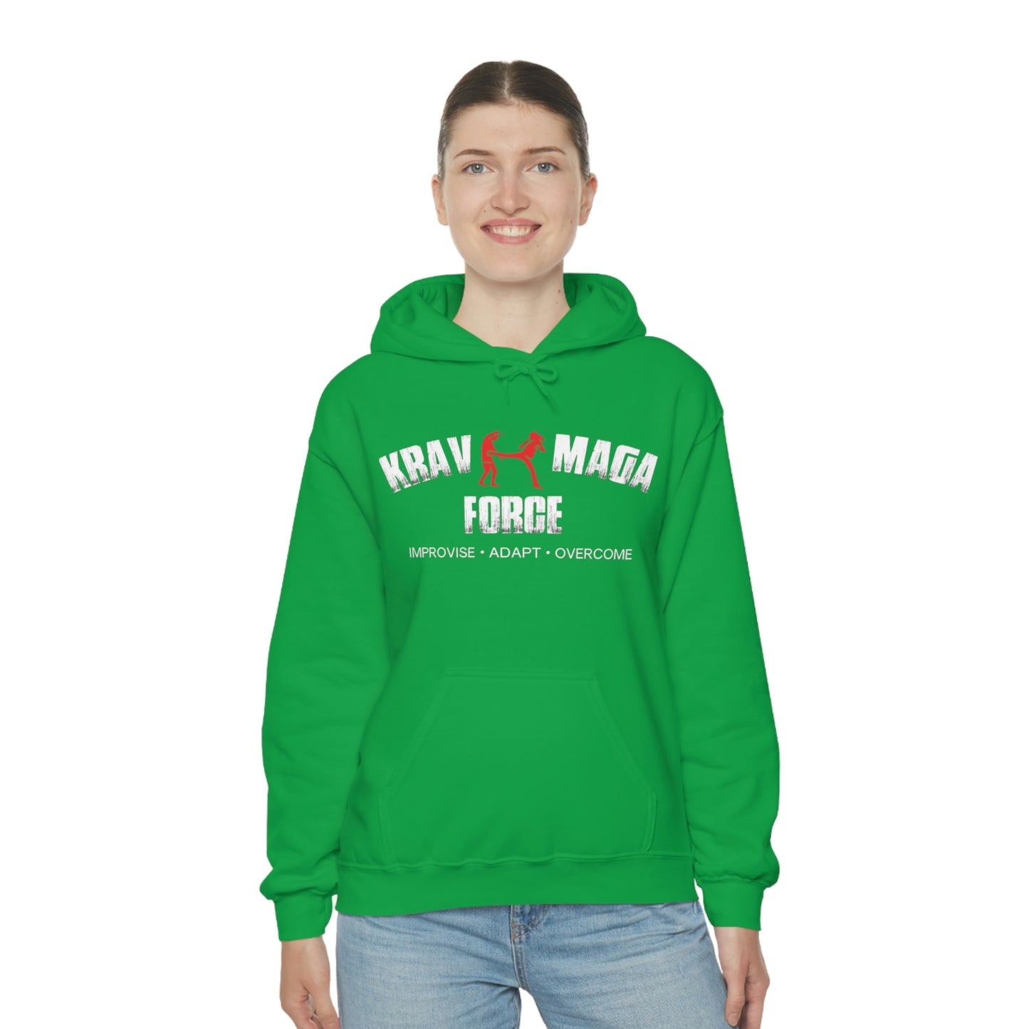 Krav Maga Force Unisex Heavy Blend™ Hooded Sweatshirt
