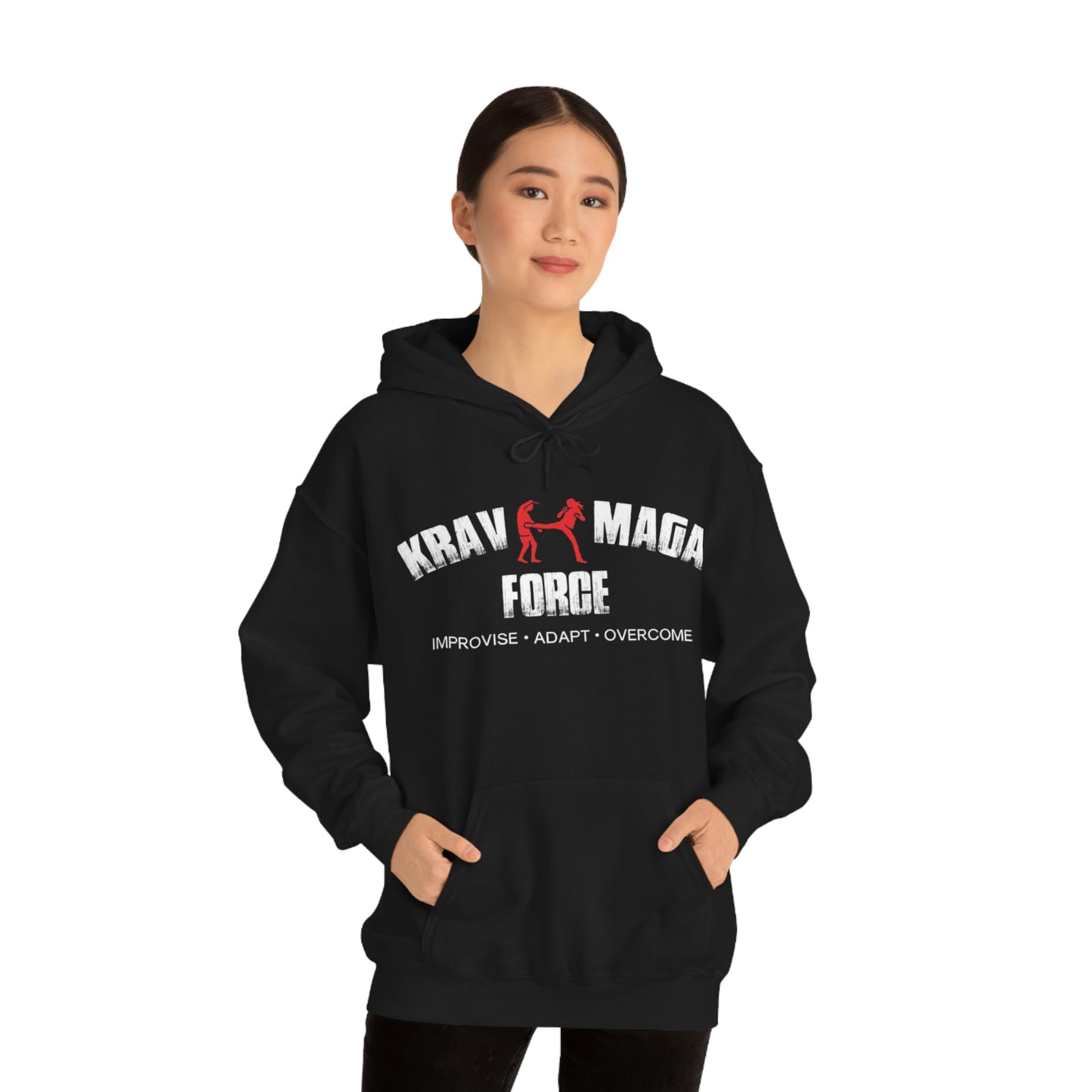 Krav Maga Force Unisex Heavy Blend™ Hooded Sweatshirt