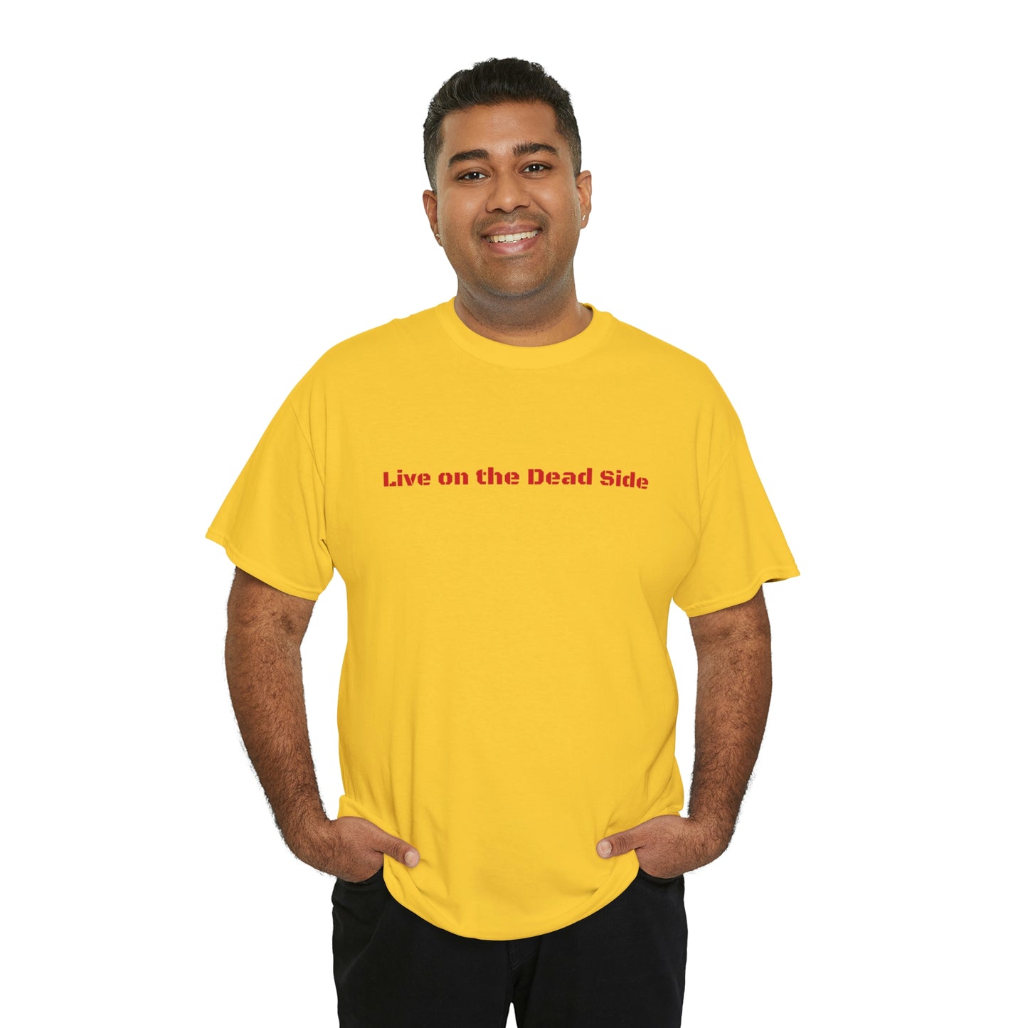 Copy of Copy of Krav Maga Force ( Live on the Dead side ) Unisex Heavy Cotton Tee