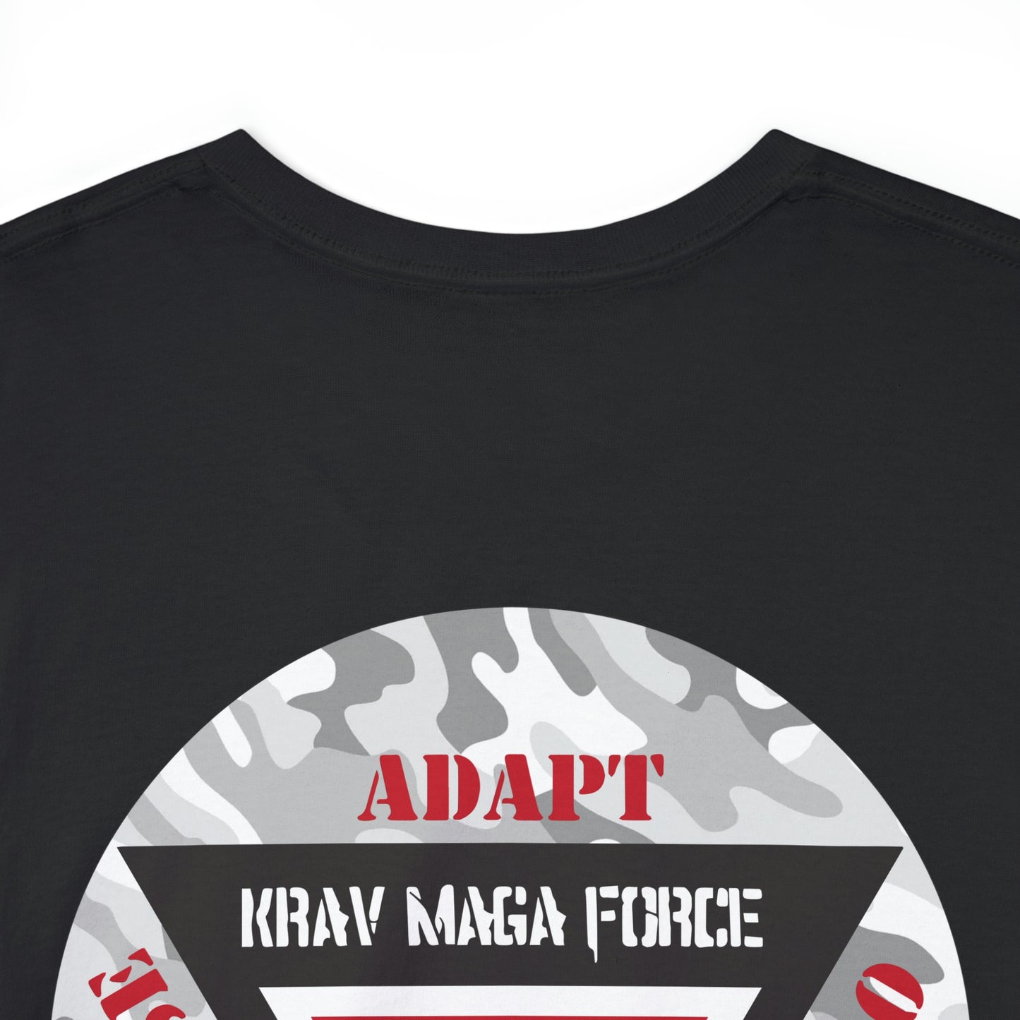 Krav Maga Force ( combo number system ) Unisex Heavy Cotton Tee