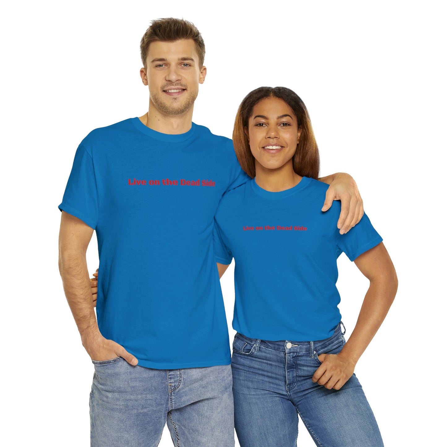 Copy of Copy of Krav Maga Force ( Live on the Dead side ) Unisex Heavy Cotton Tee