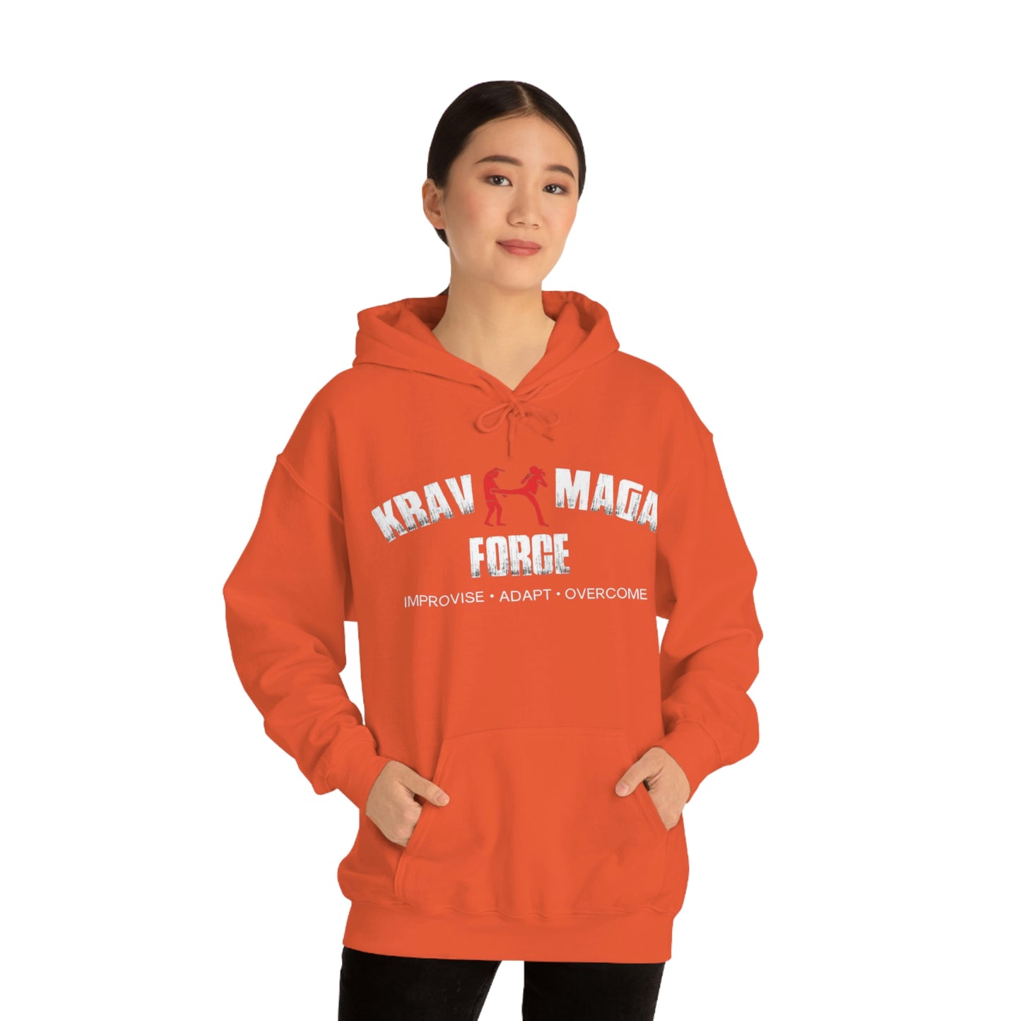 Krav Maga Force Unisex Heavy Blend™ Hooded Sweatshirt