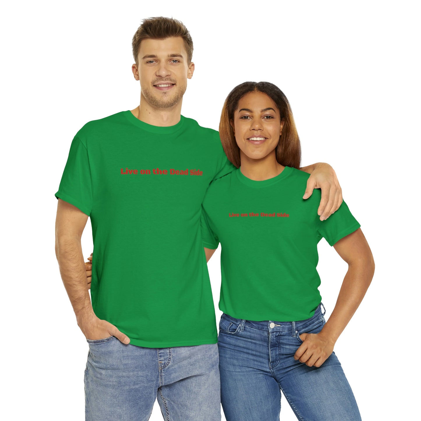 Copy of Copy of Krav Maga Force ( Live on the Dead side ) Unisex Heavy Cotton Tee