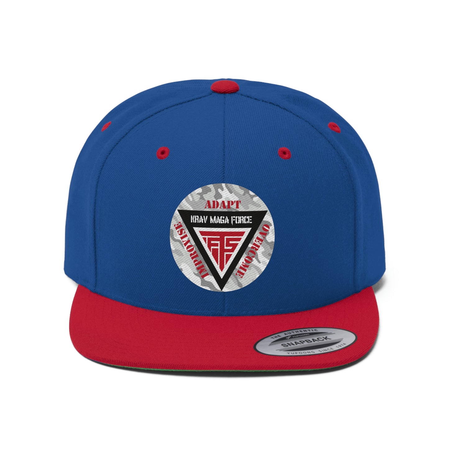 Krav Maga Force Unisex Flat Bill Hat