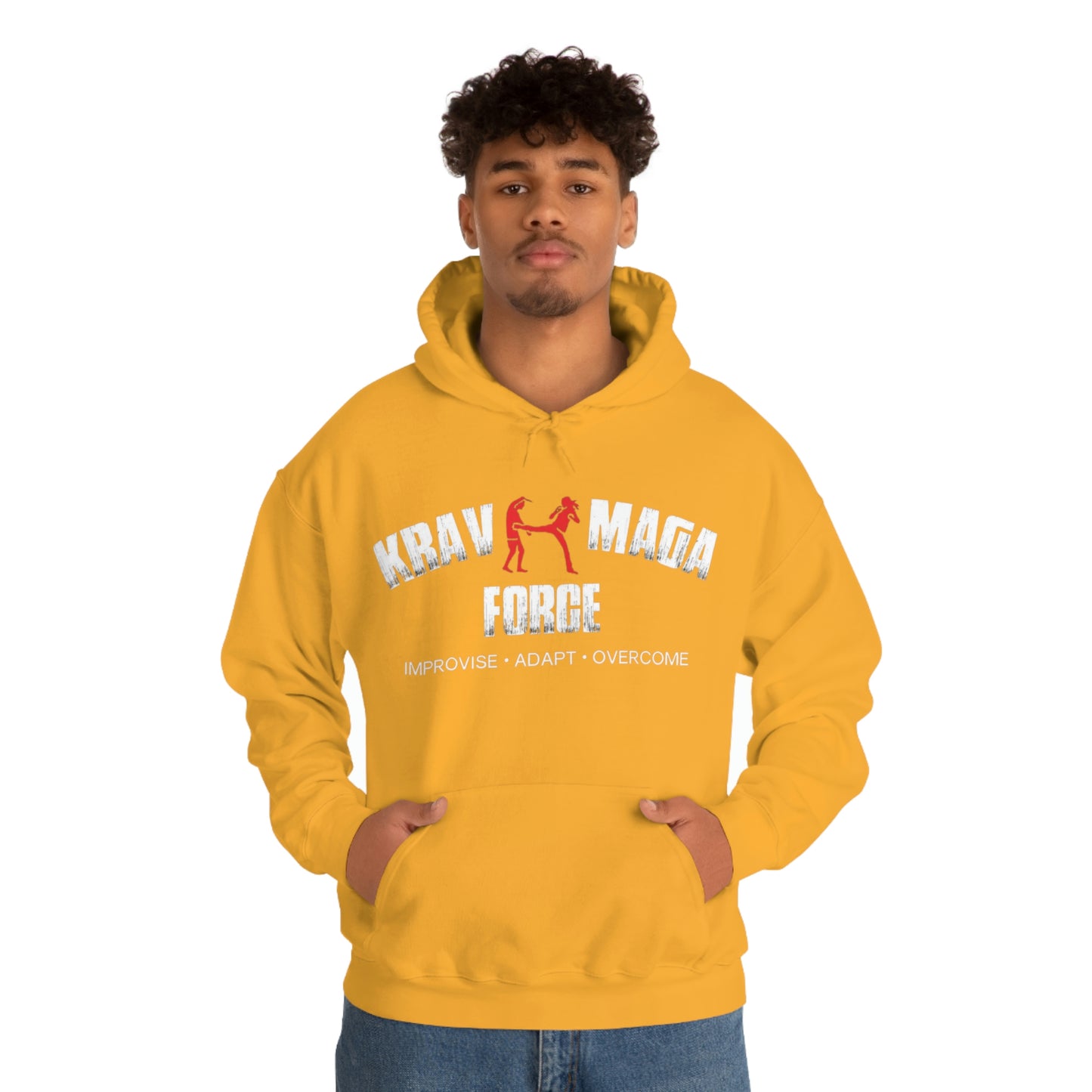 Krav Maga Force Unisex Heavy Blend™ Hooded Sweatshirt