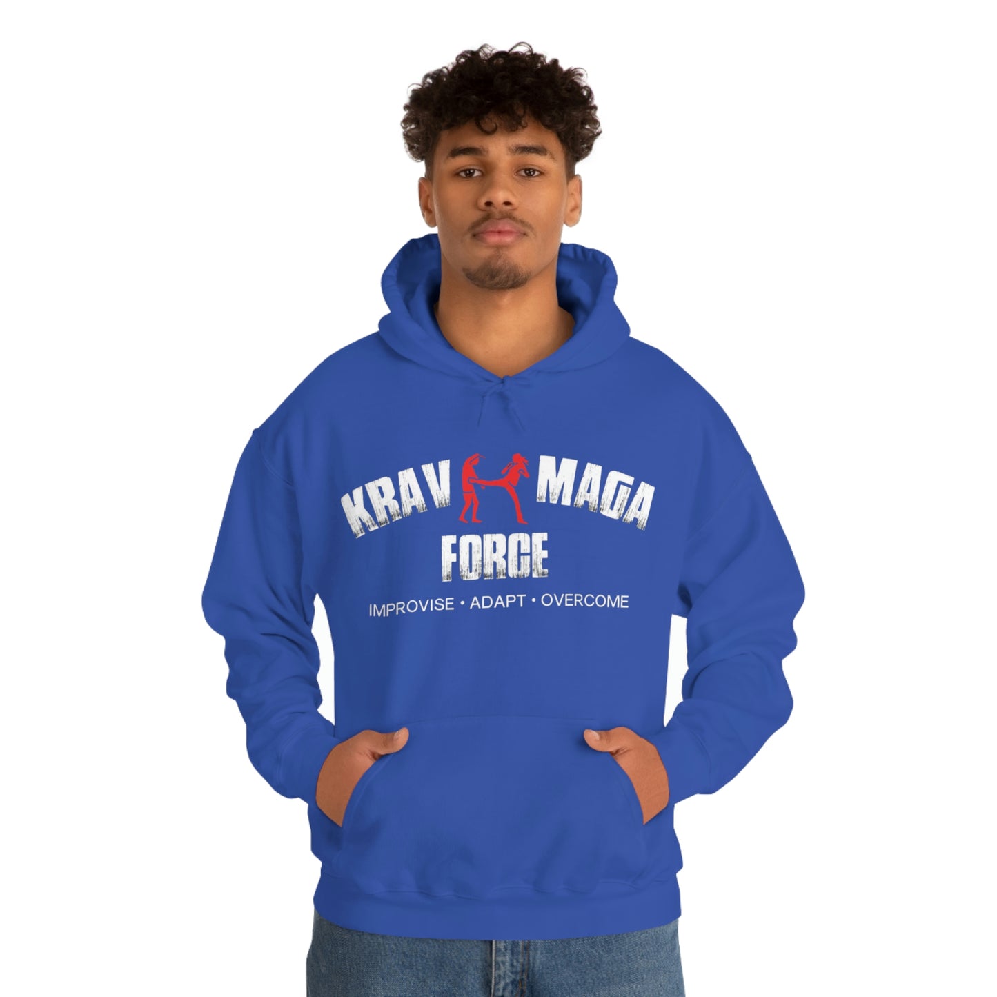 Krav Maga Force Unisex Heavy Blend™ Hooded Sweatshirt