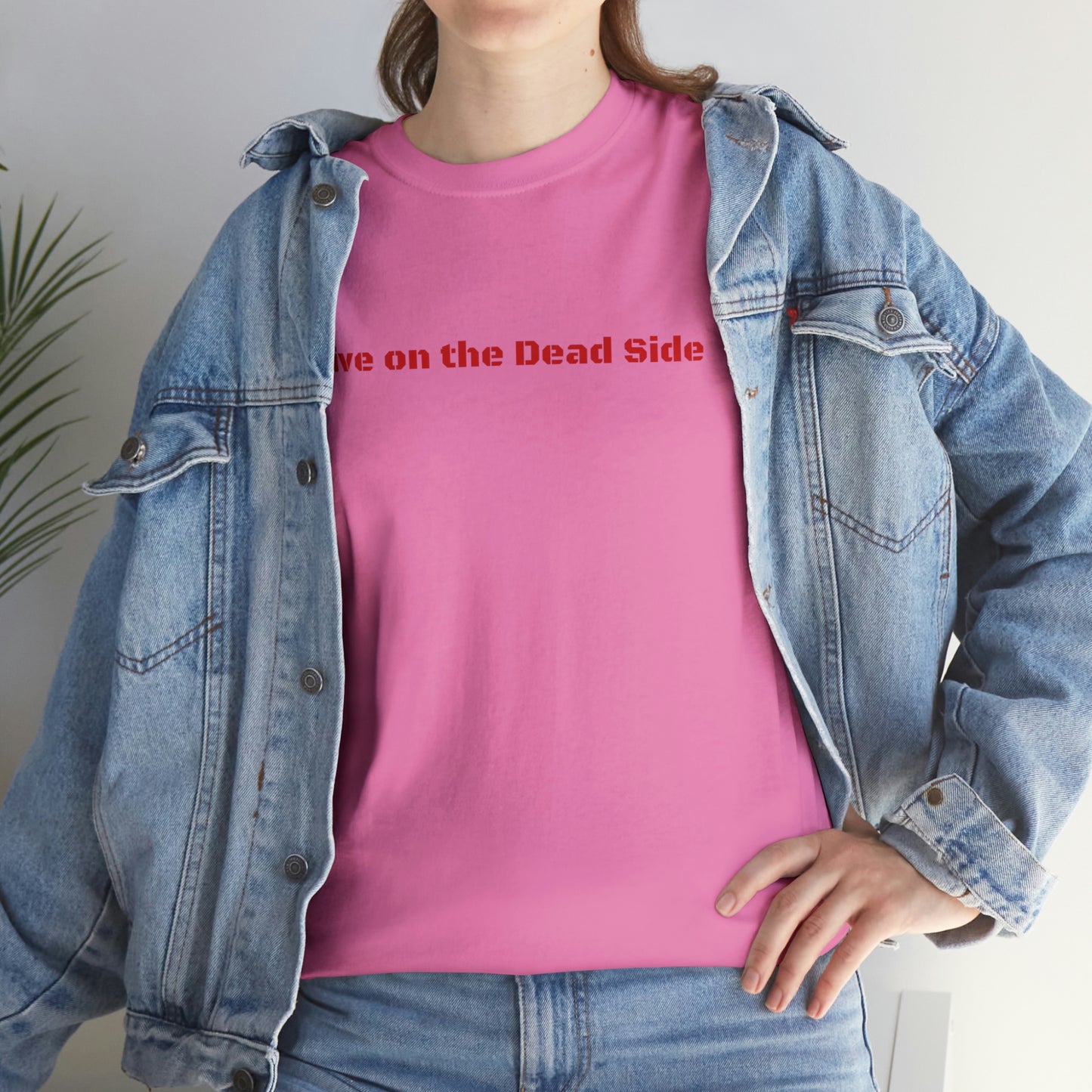Copy of Copy of Krav Maga Force ( Live on the Dead side ) Unisex Heavy Cotton Tee