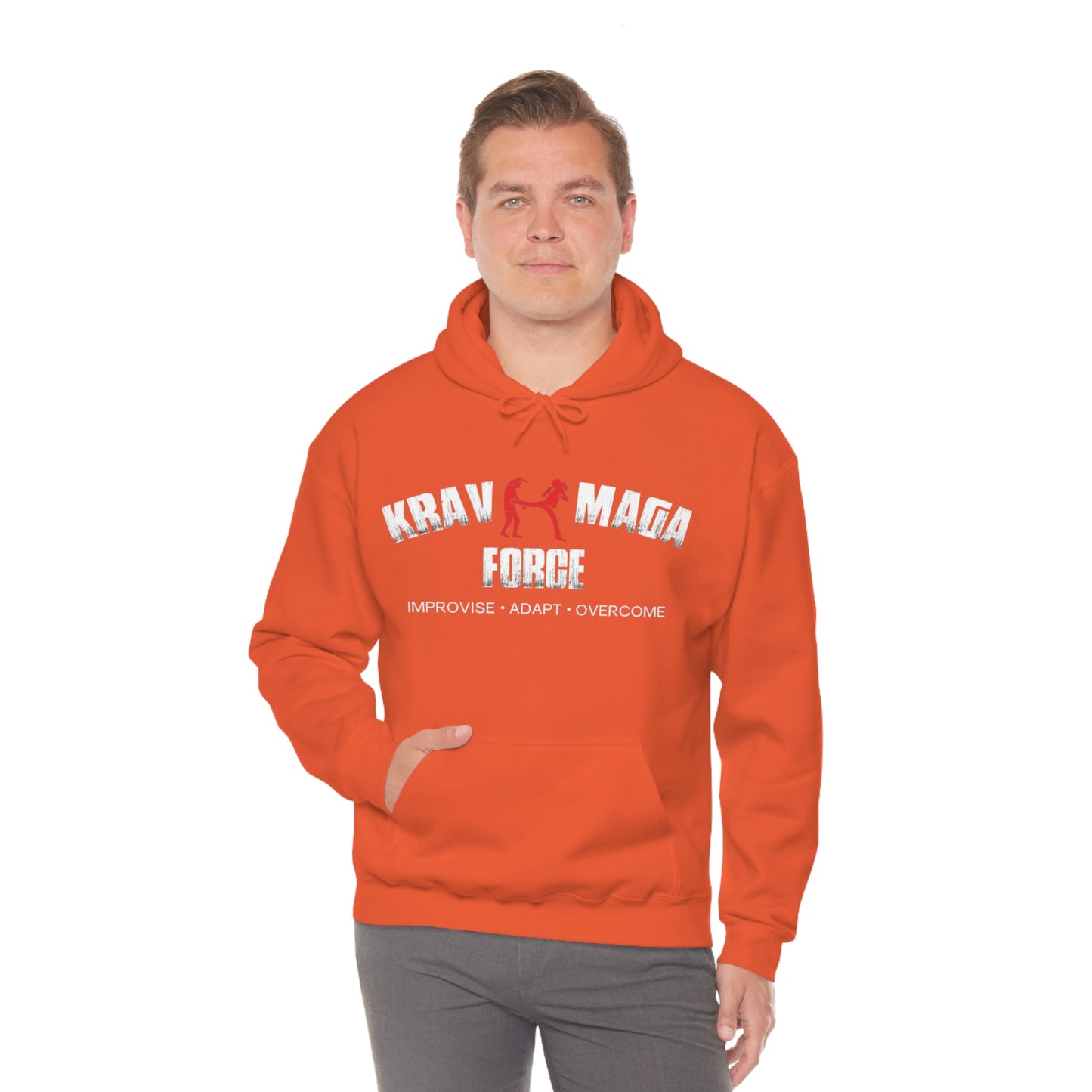 Krav Maga Force Unisex Heavy Blend™ Hooded Sweatshirt