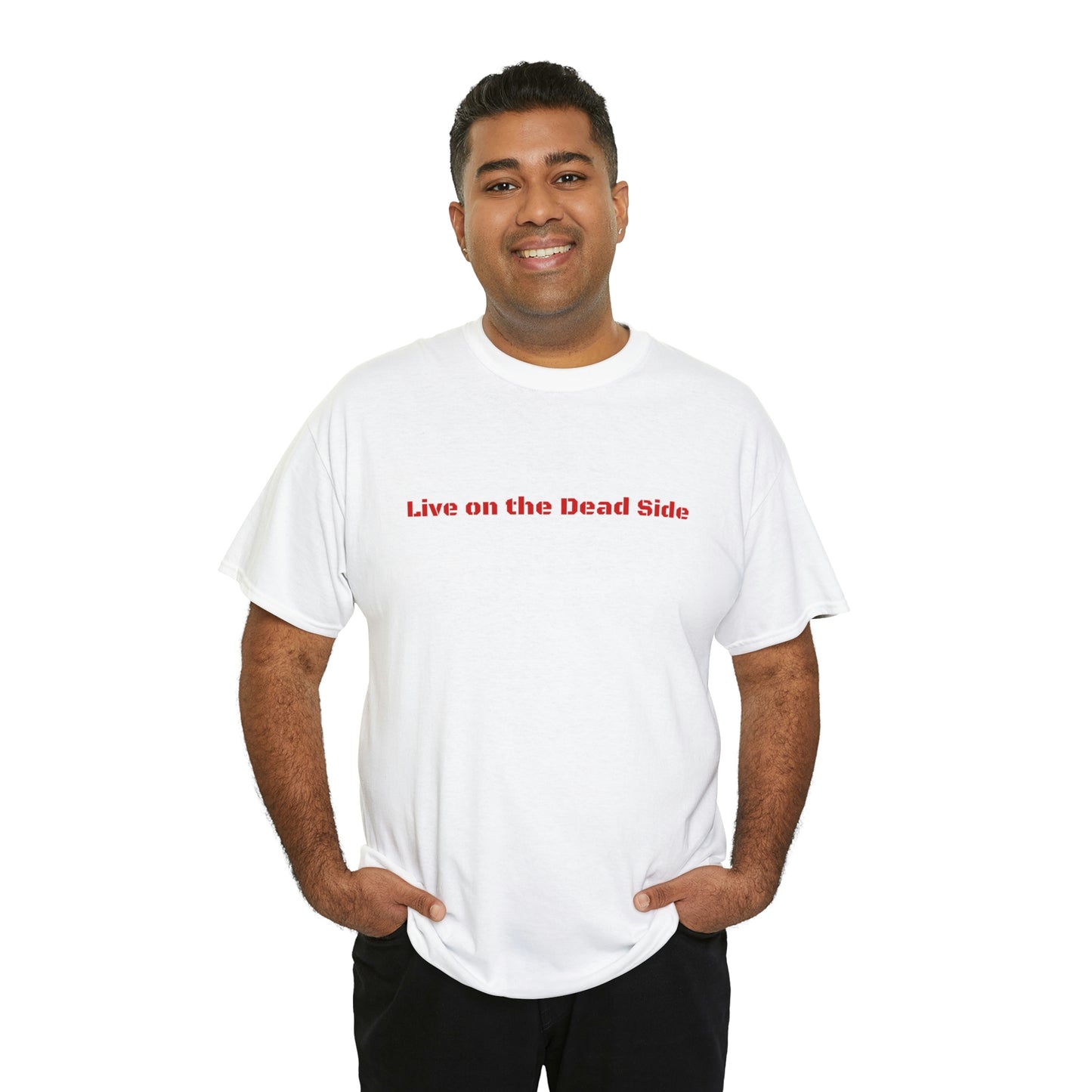 Copy of Copy of Krav Maga Force ( Live on the Dead side ) Unisex Heavy Cotton Tee