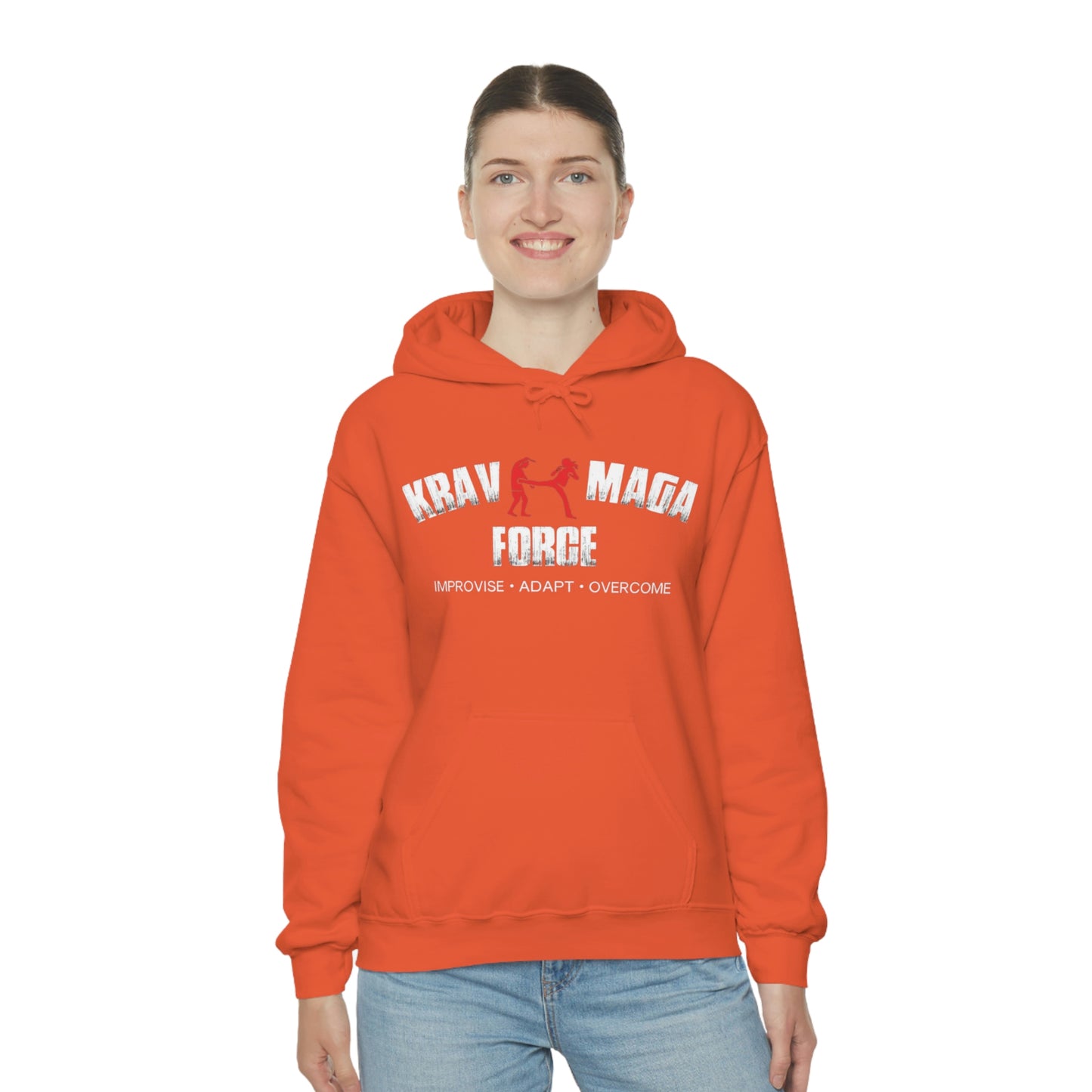 Krav Maga Force Unisex Heavy Blend™ Hooded Sweatshirt