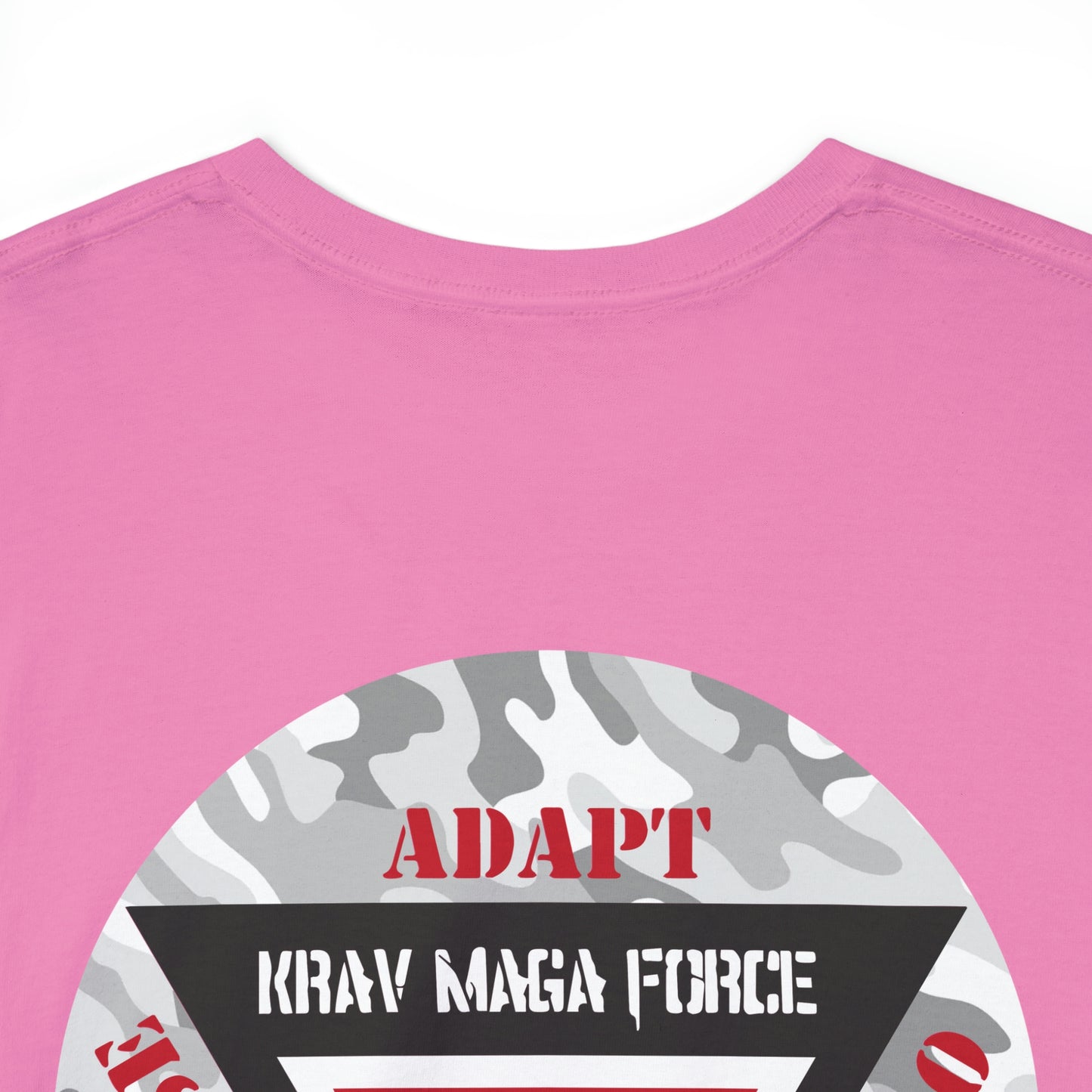 Copy of Copy of Krav Maga Force ( Live on the Dead side ) Unisex Heavy Cotton Tee