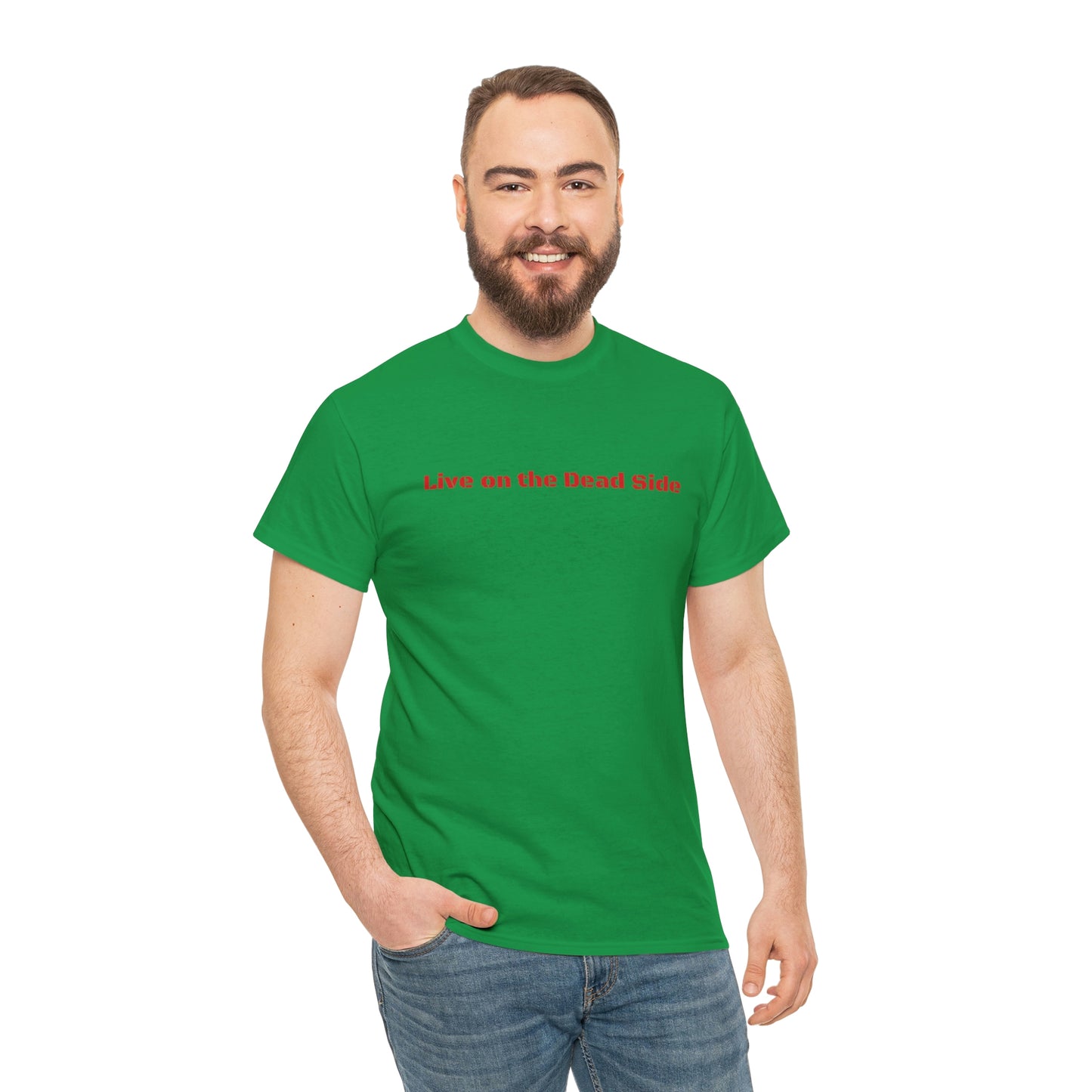 Copy of Copy of Krav Maga Force ( Live on the Dead side ) Unisex Heavy Cotton Tee