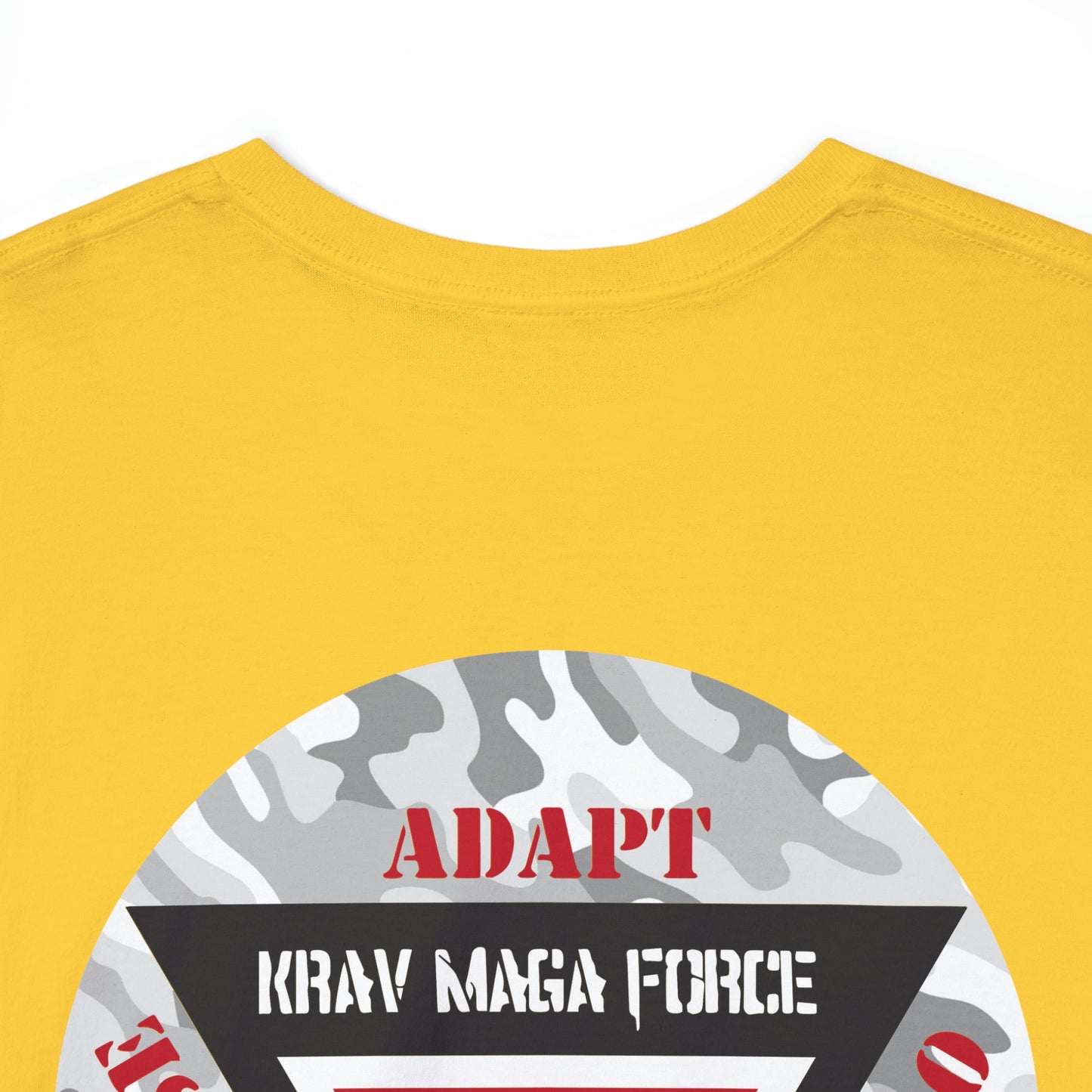 Copy of Copy of Krav Maga Force ( Live on the Dead side ) Unisex Heavy Cotton Tee