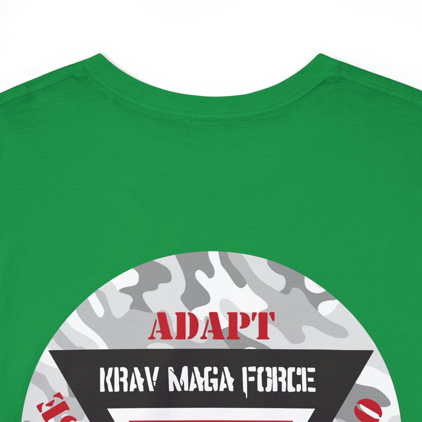 Copy of Copy of Krav Maga Force ( Live on the Dead side ) Unisex Heavy Cotton Tee