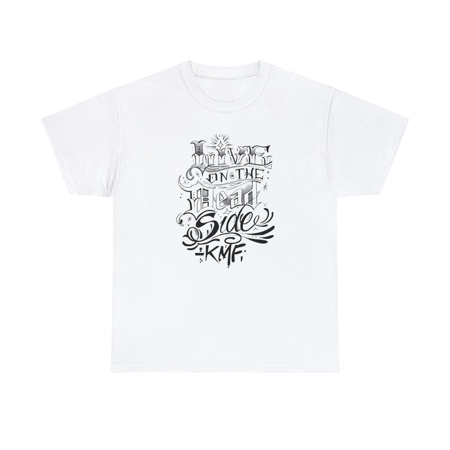 Krav Maga Force ( Live on the Dead side ) Unisex Heavy Cotton Tee