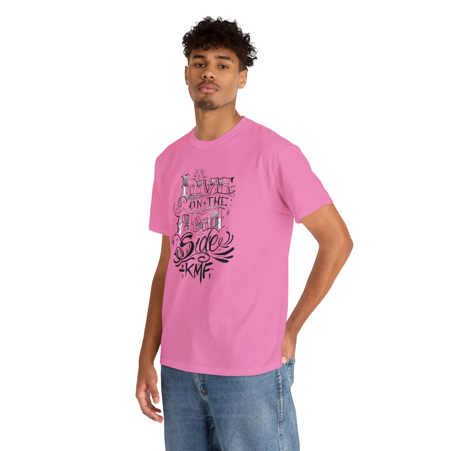 Krav Maga Force ( Live on the Dead side ) Unisex Heavy Cotton Tee