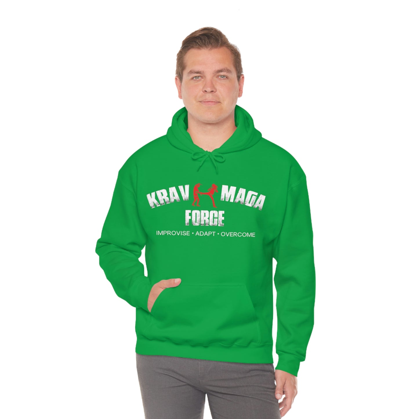 Krav Maga Force Unisex Heavy Blend™ Hooded Sweatshirt