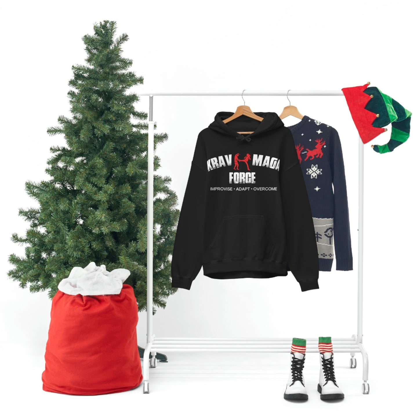 Krav Maga Force Unisex Heavy Blend™ Hooded Sweatshirt