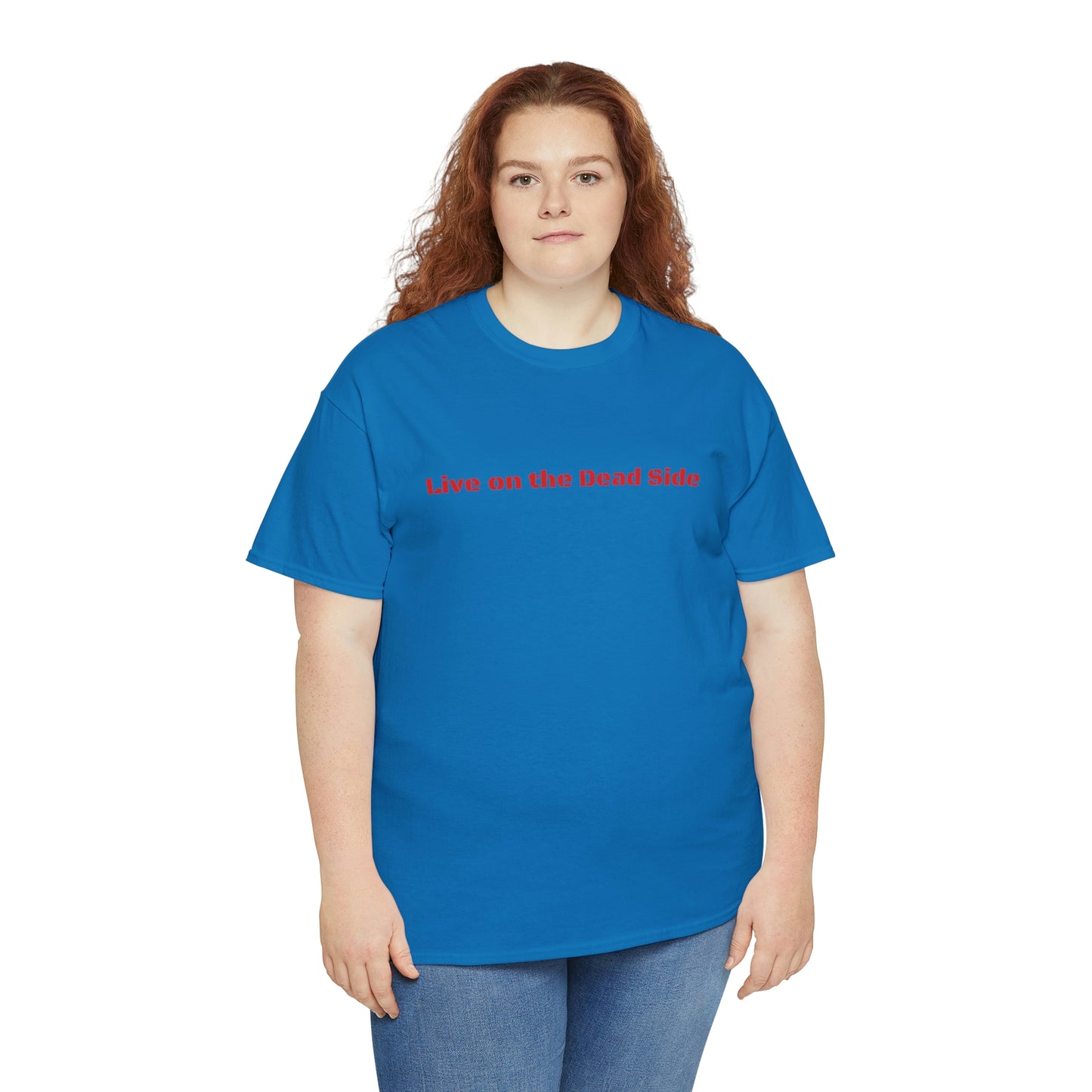 Copy of Copy of Krav Maga Force ( Live on the Dead side ) Unisex Heavy Cotton Tee