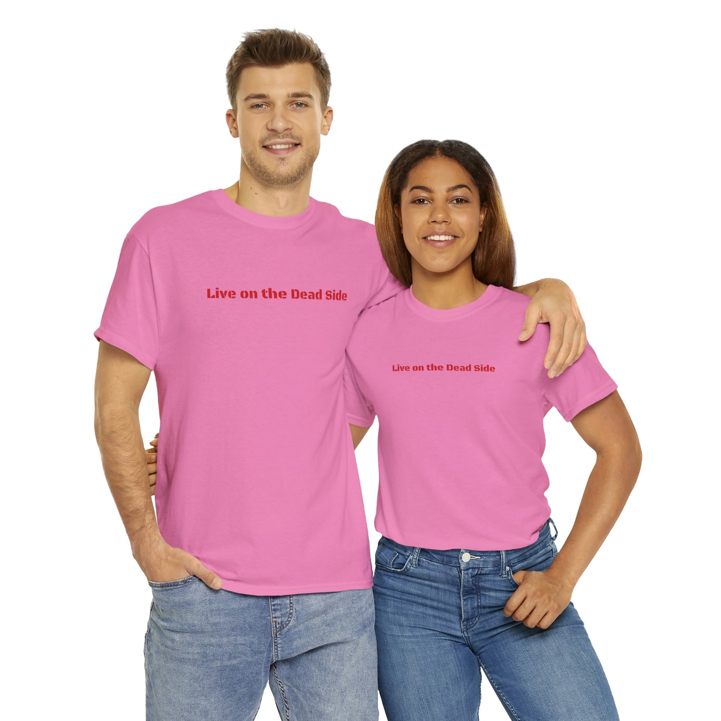 Copy of Copy of Krav Maga Force ( Live on the Dead side ) Unisex Heavy Cotton Tee