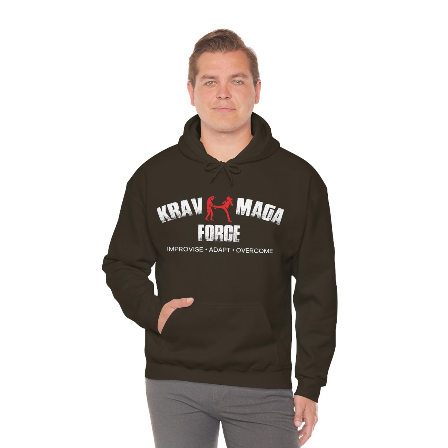 Krav Maga Force Unisex Heavy Blend™ Hooded Sweatshirt