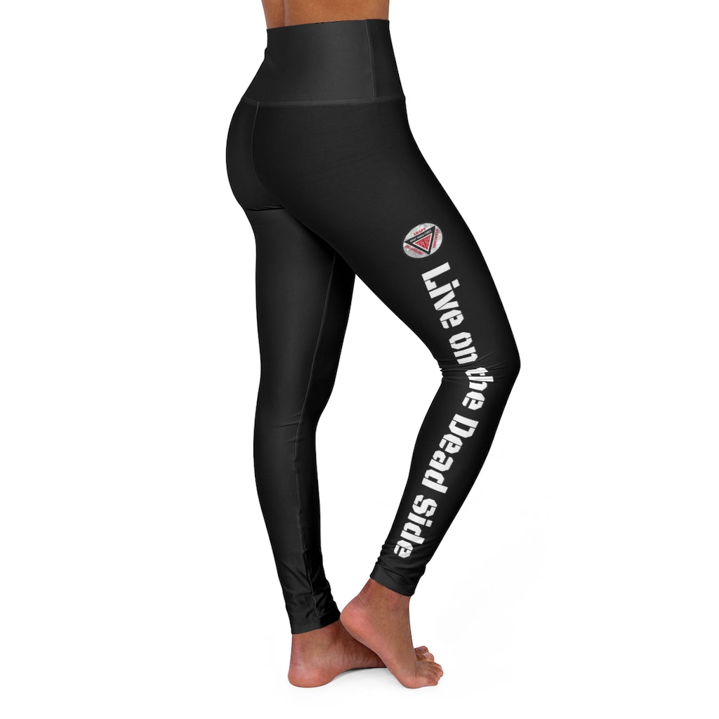 Krav Maga Force ( Live on the Dead Side ) High Waisted Yoga Leggings