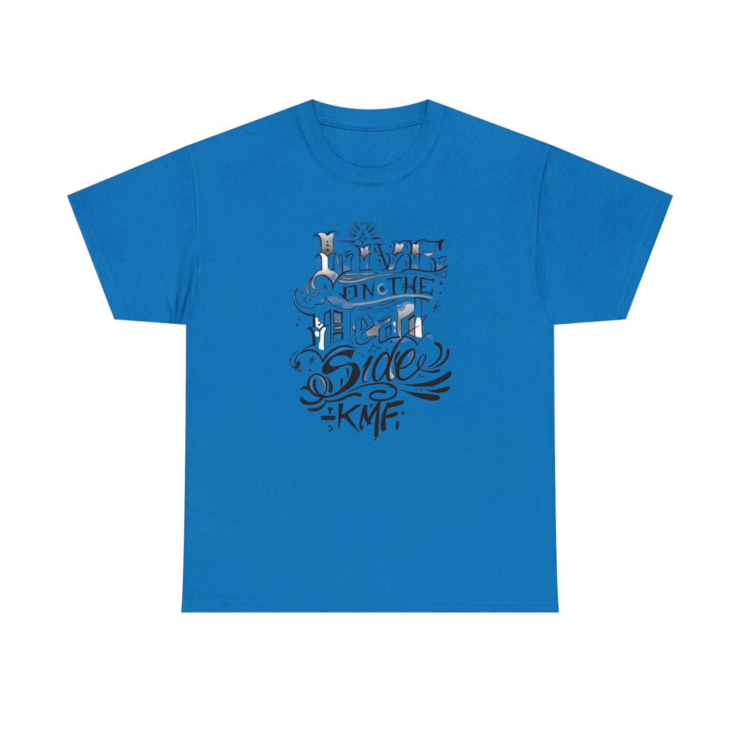 Krav Maga Force ( Live on the Dead side ) Unisex Heavy Cotton Tee