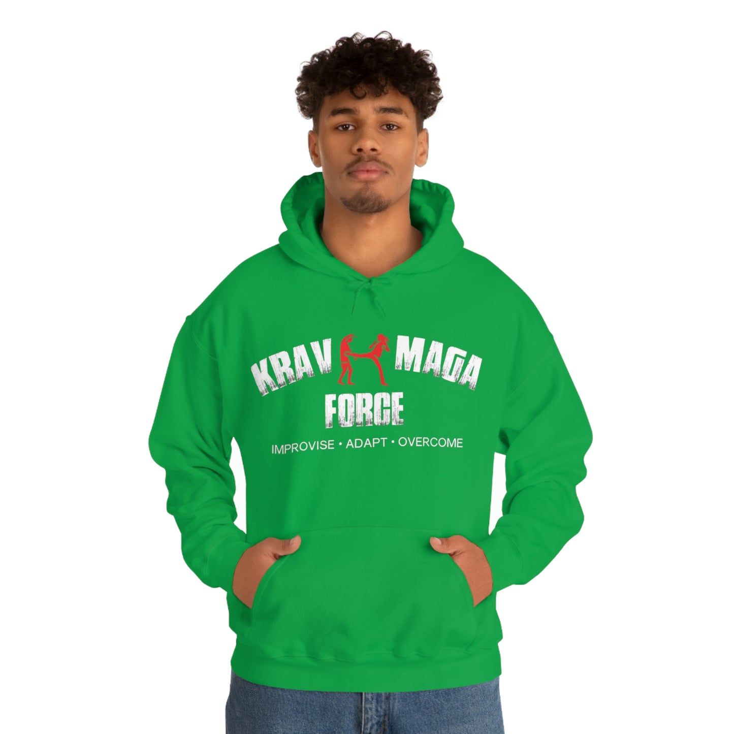 Krav Maga Force Unisex Heavy Blend™ Hooded Sweatshirt