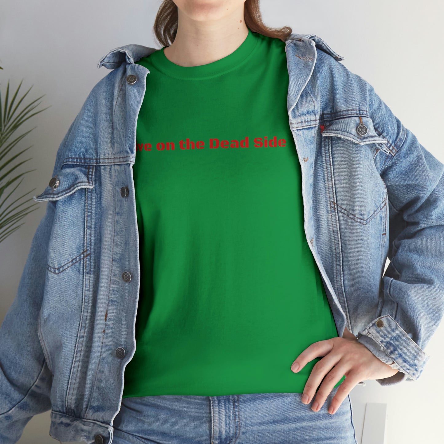 Copy of Copy of Krav Maga Force ( Live on the Dead side ) Unisex Heavy Cotton Tee