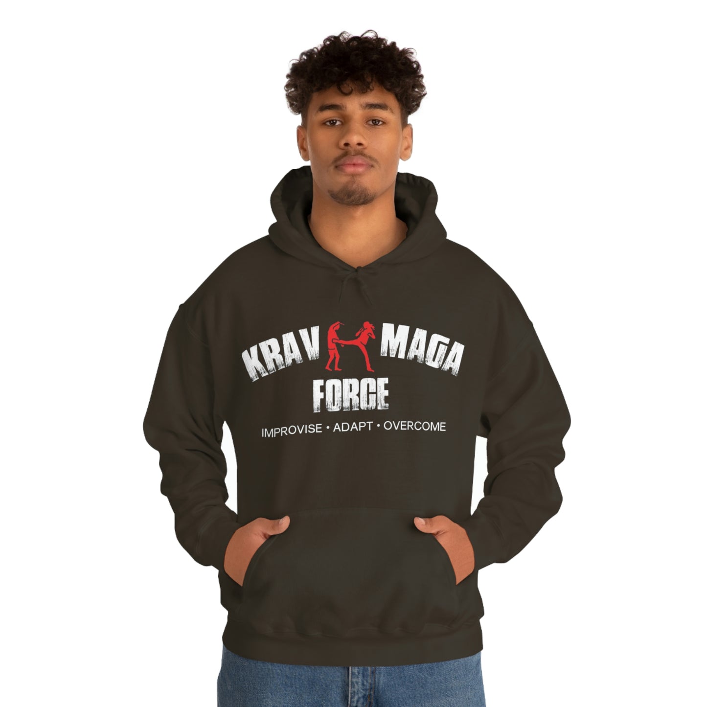 Krav Maga Force Unisex Heavy Blend™ Hooded Sweatshirt