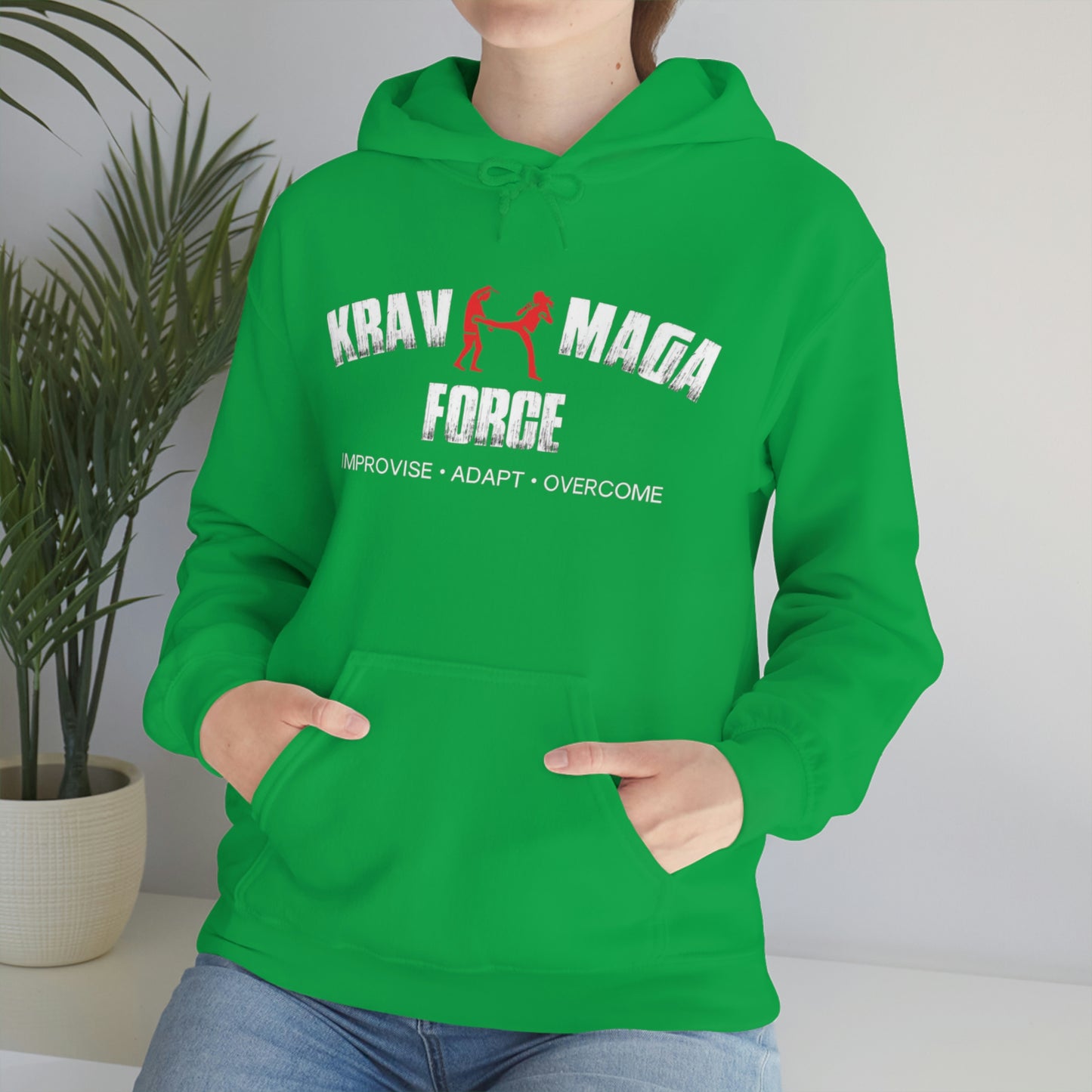 Krav Maga Force Unisex Heavy Blend™ Hooded Sweatshirt