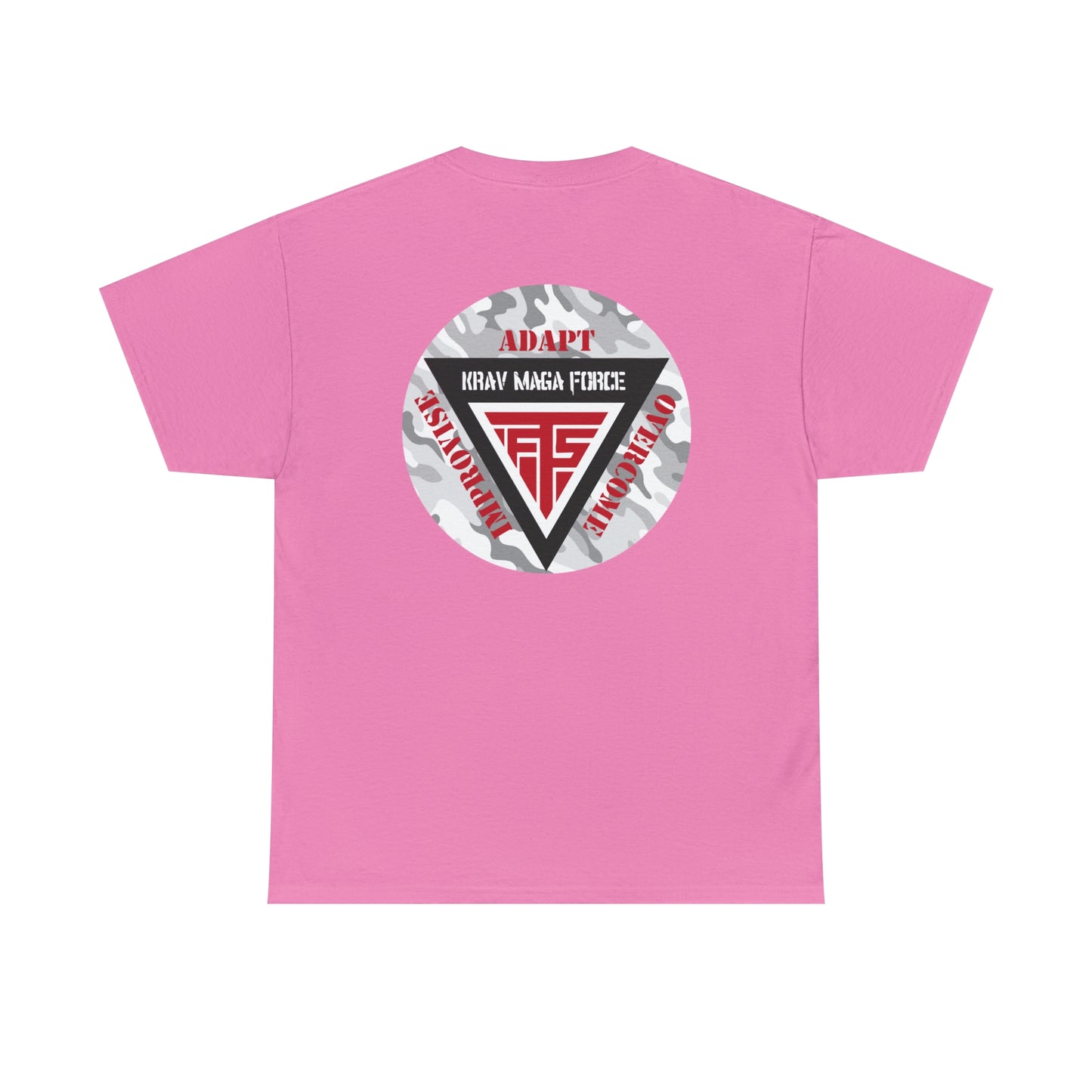 Copy of Copy of Krav Maga Force ( Live on the Dead side ) Unisex Heavy Cotton Tee