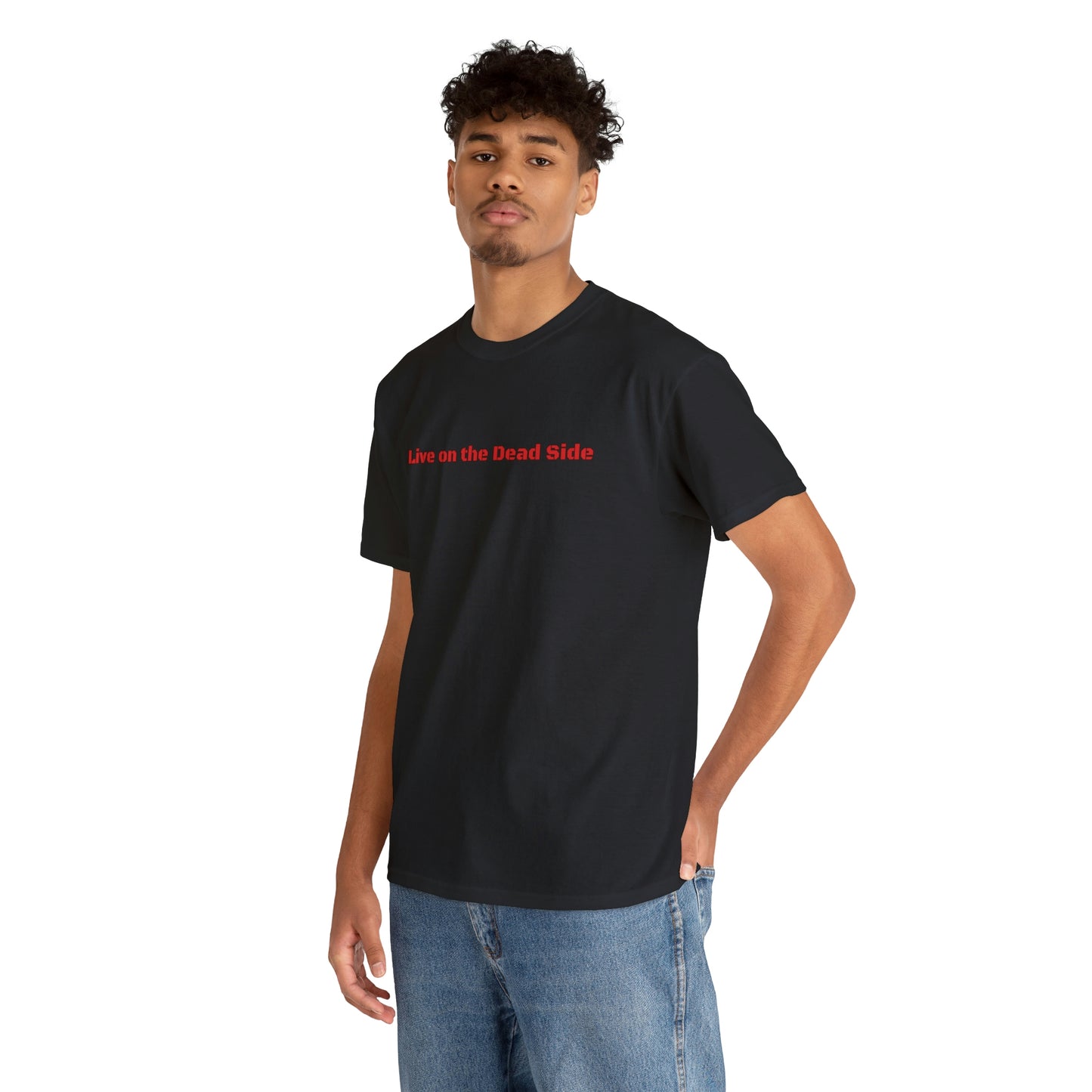 Copy of Copy of Krav Maga Force ( Live on the Dead side ) Unisex Heavy Cotton Tee