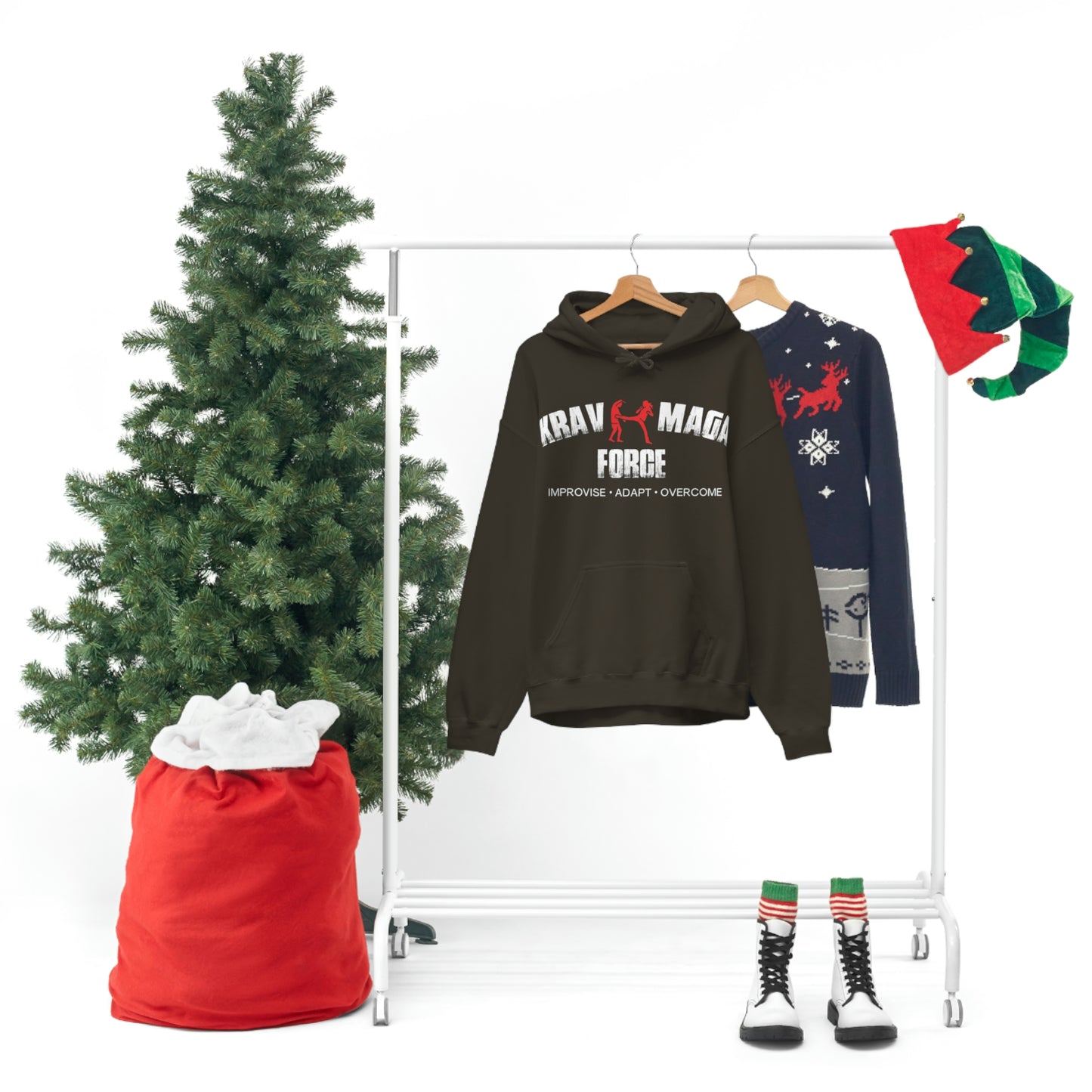 Krav Maga Force Unisex Heavy Blend™ Hooded Sweatshirt