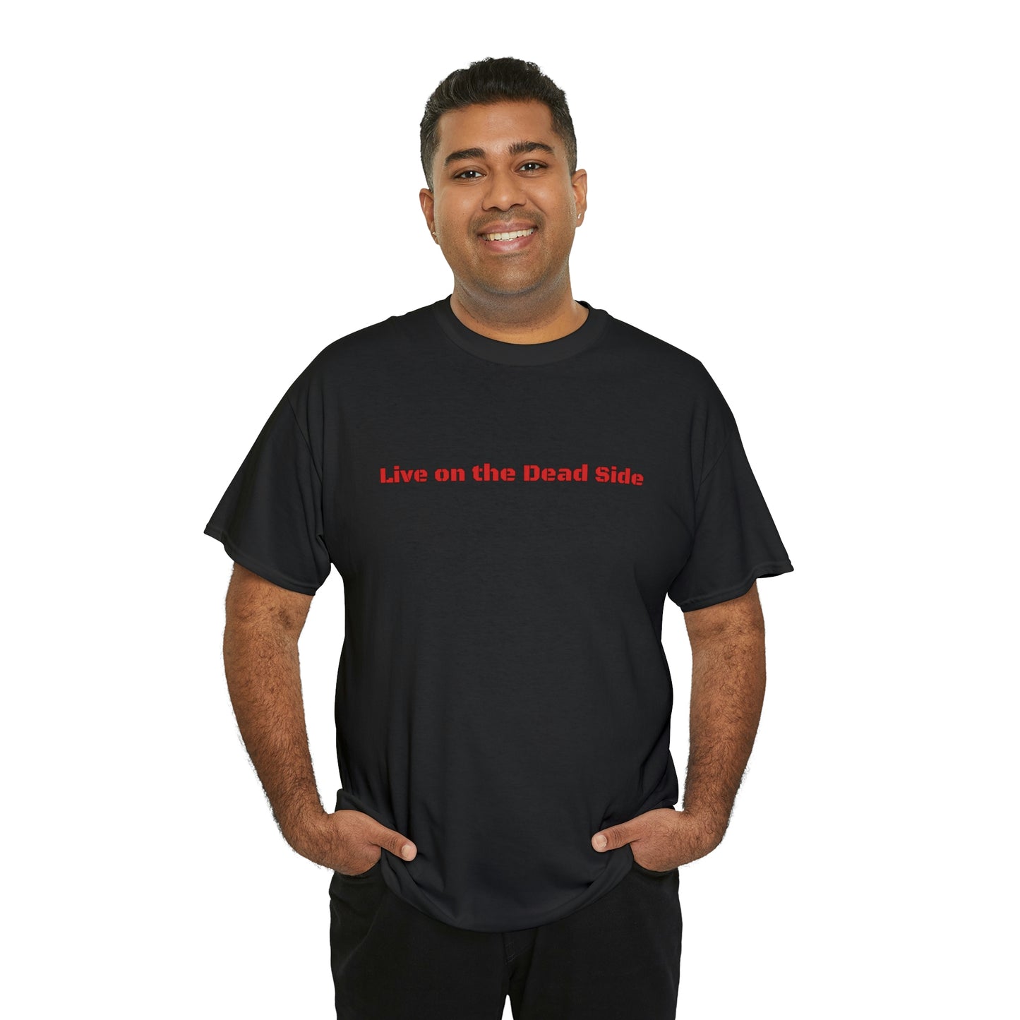 Copy of Copy of Krav Maga Force ( Live on the Dead side ) Unisex Heavy Cotton Tee