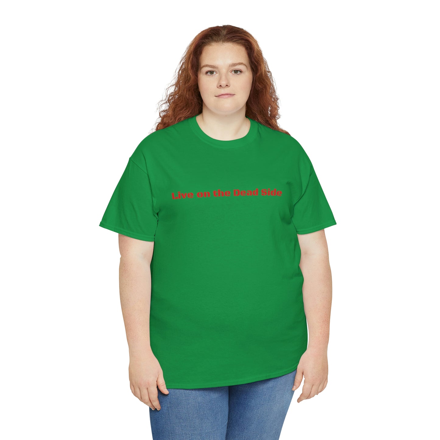 Copy of Copy of Krav Maga Force ( Live on the Dead side ) Unisex Heavy Cotton Tee