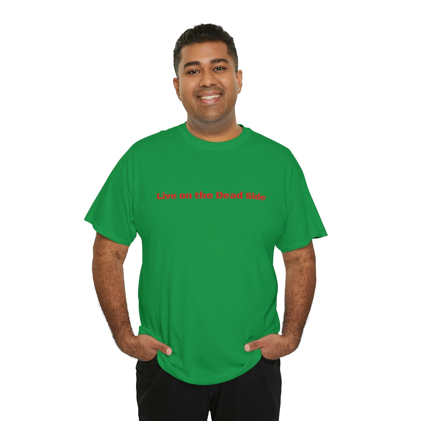 Copy of Copy of Krav Maga Force ( Live on the Dead side ) Unisex Heavy Cotton Tee