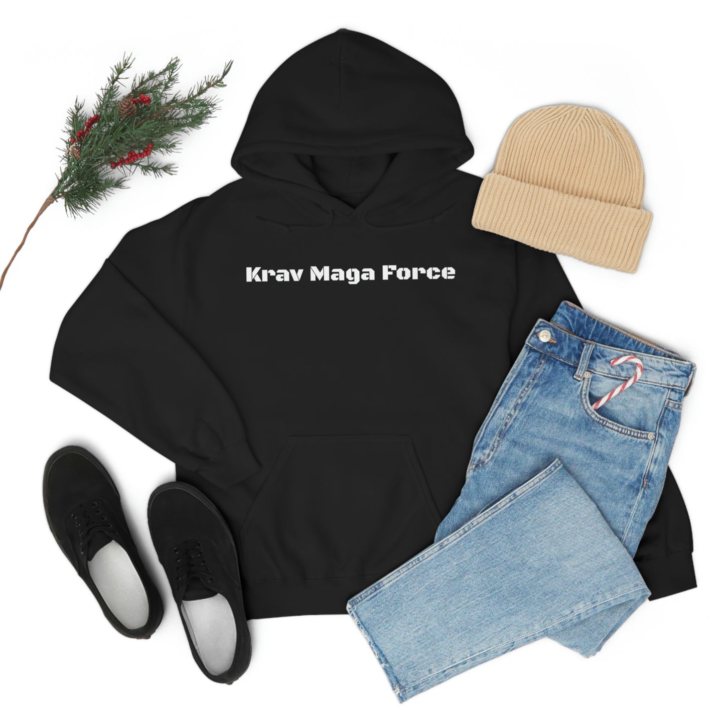 Krav Maga Force Unisex Heavy Blend™ Hooded Sweatshirt