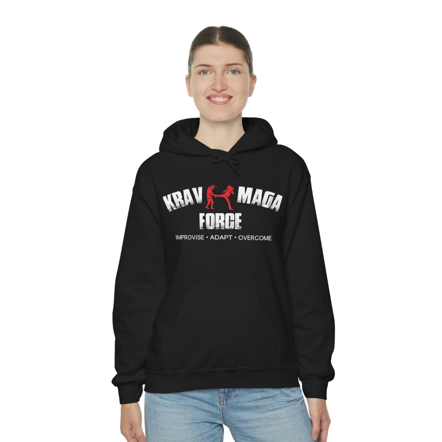Krav Maga Force Unisex Heavy Blend™ Hooded Sweatshirt
