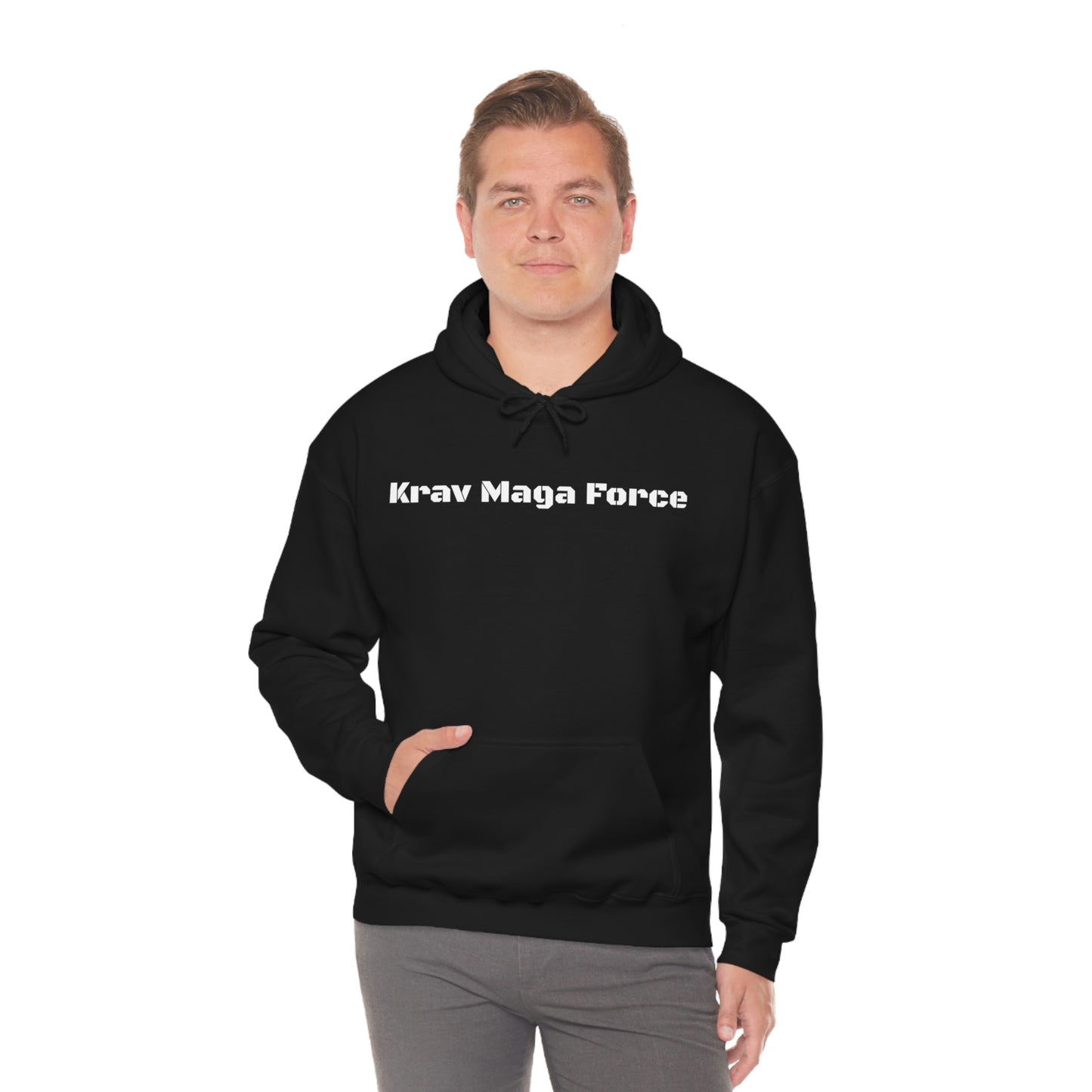 Krav Maga Force Unisex Heavy Blend™ Hooded Sweatshirt