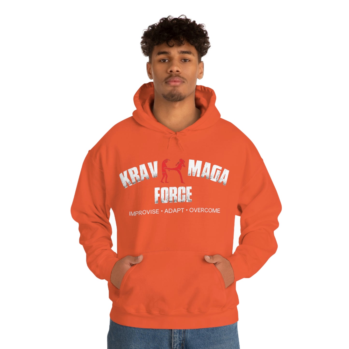 Krav Maga Force Unisex Heavy Blend™ Hooded Sweatshirt