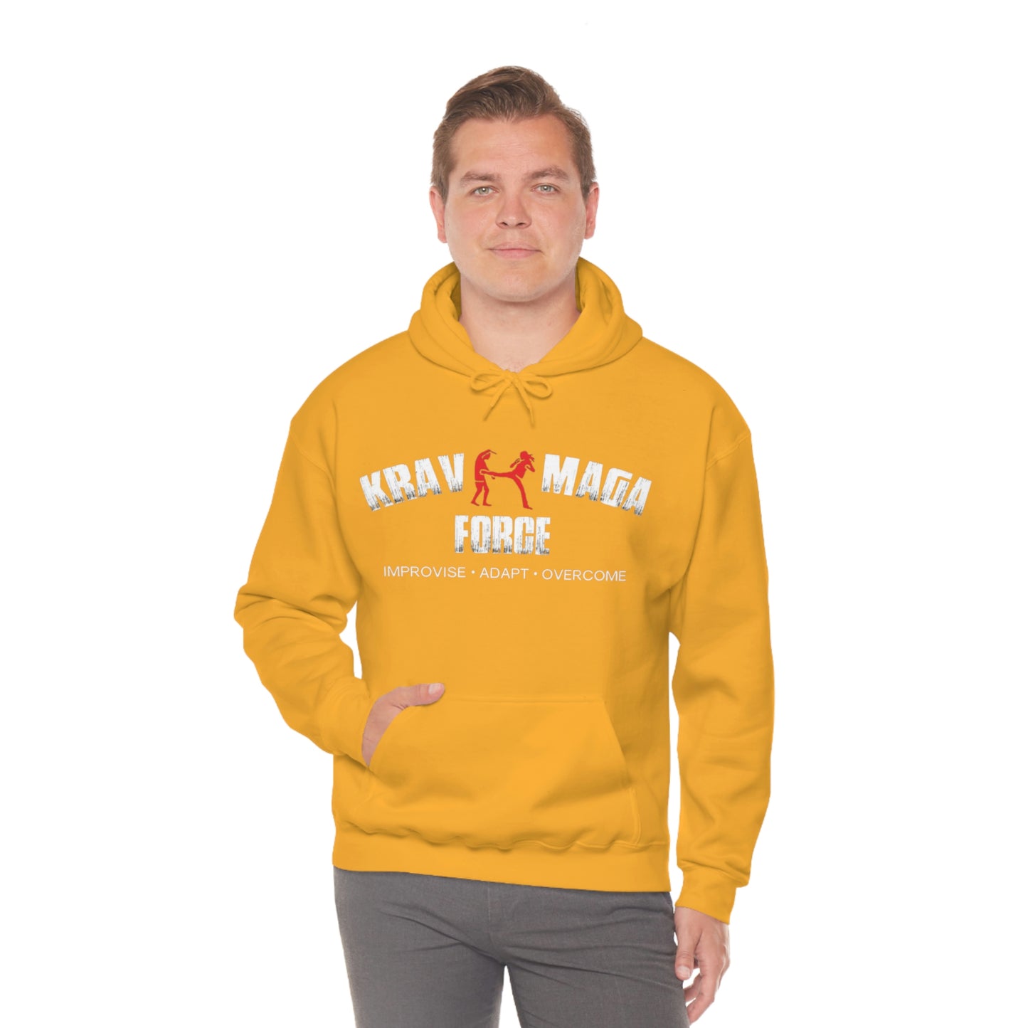 Krav Maga Force Unisex Heavy Blend™ Hooded Sweatshirt