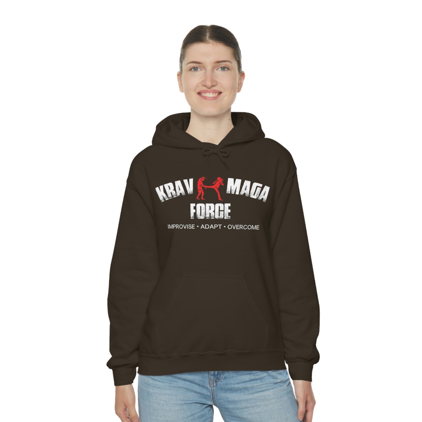 Krav Maga Force Unisex Heavy Blend™ Hooded Sweatshirt