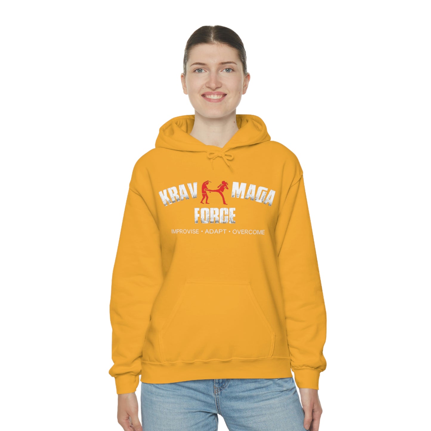 Krav Maga Force Unisex Heavy Blend™ Hooded Sweatshirt