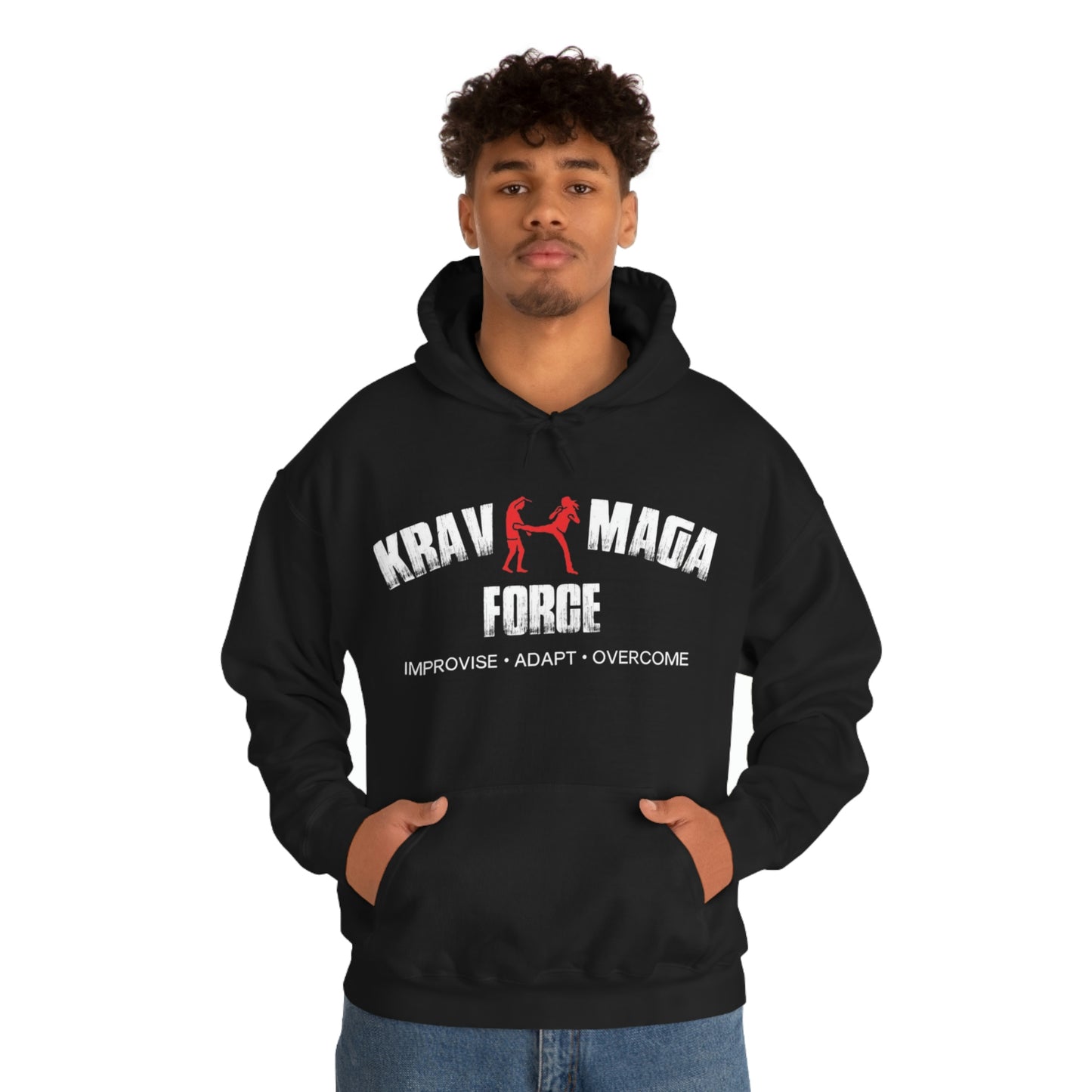 Krav Maga Force Unisex Heavy Blend™ Hooded Sweatshirt