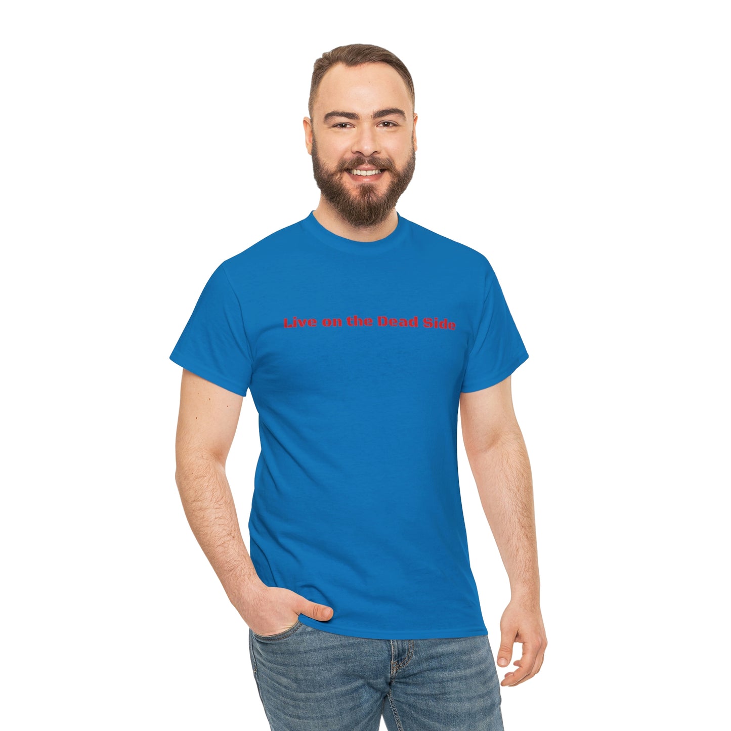 Copy of Copy of Krav Maga Force ( Live on the Dead side ) Unisex Heavy Cotton Tee